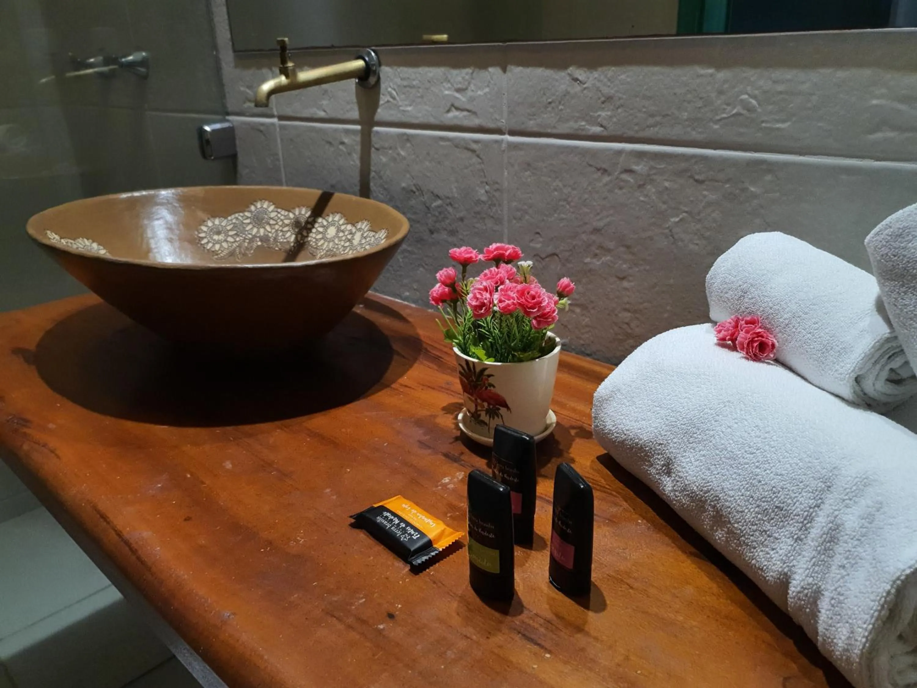 Bathroom in Hotel Santuário das Águias by Nobile