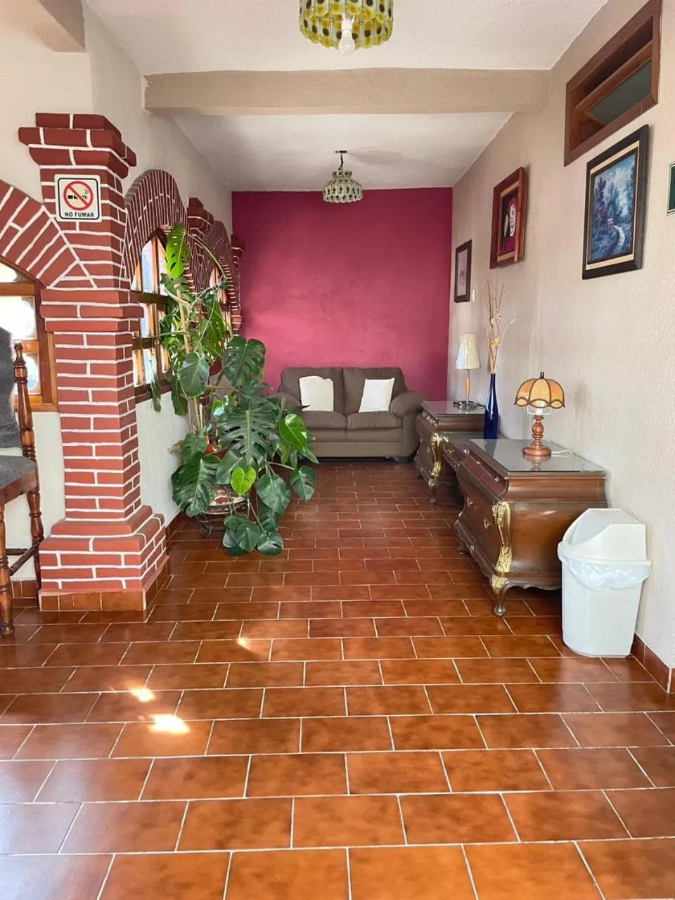 Lobby/Reception in Posada Catalina