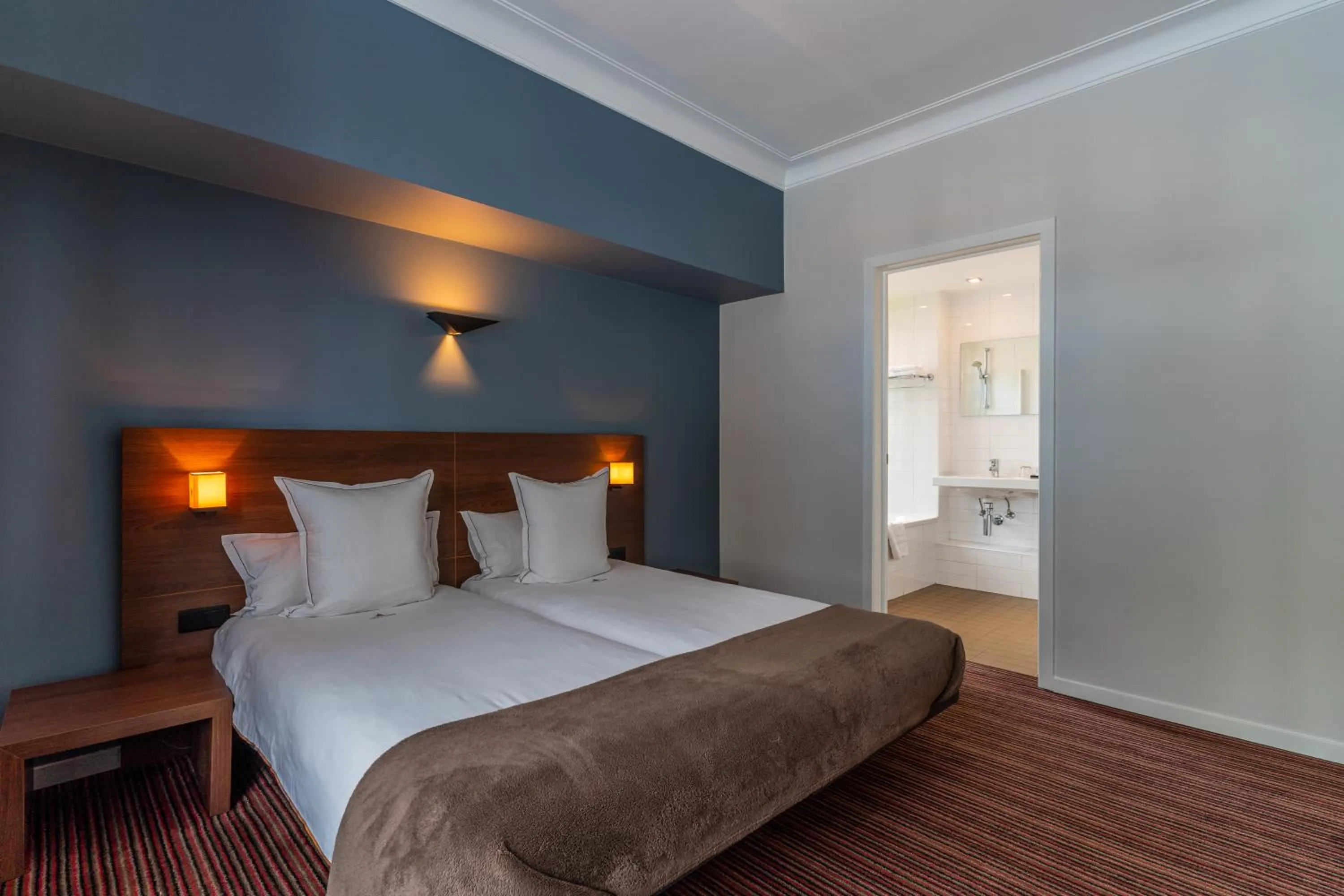 Bed in Hotel Villa Monte