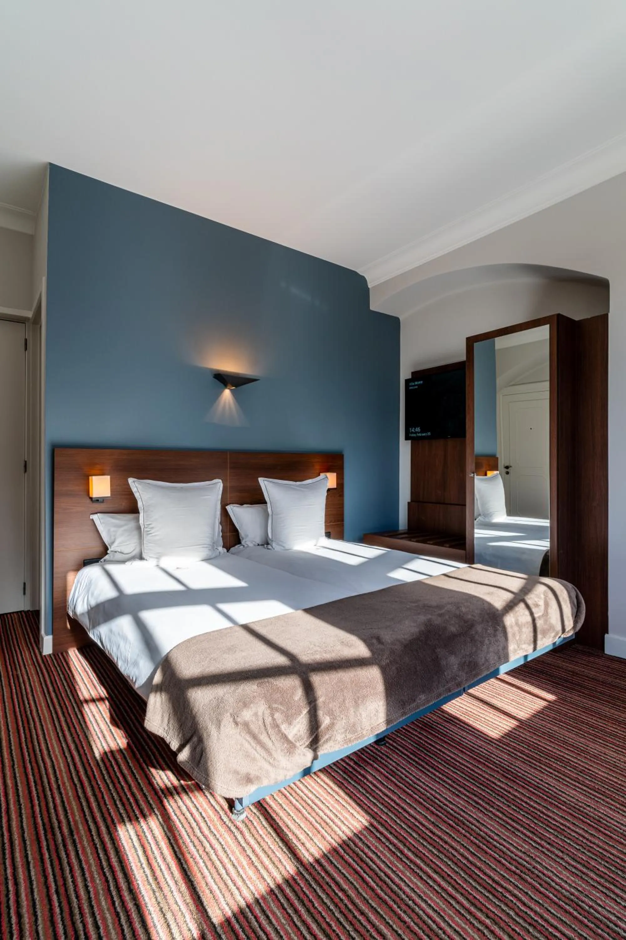 Bed in Hotel Villa Monte