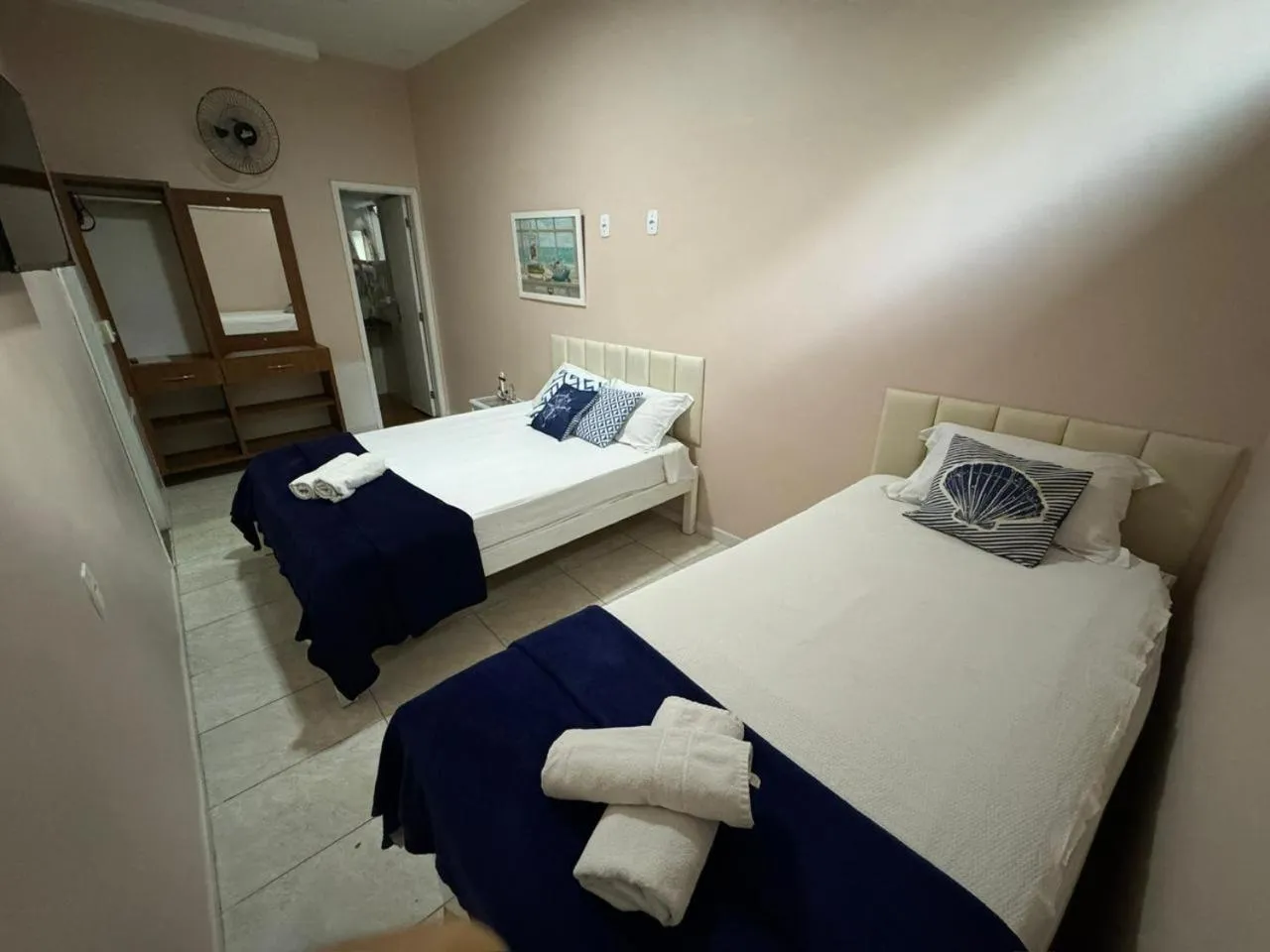 Bedroom, Bed in Pousada Vila Praiana