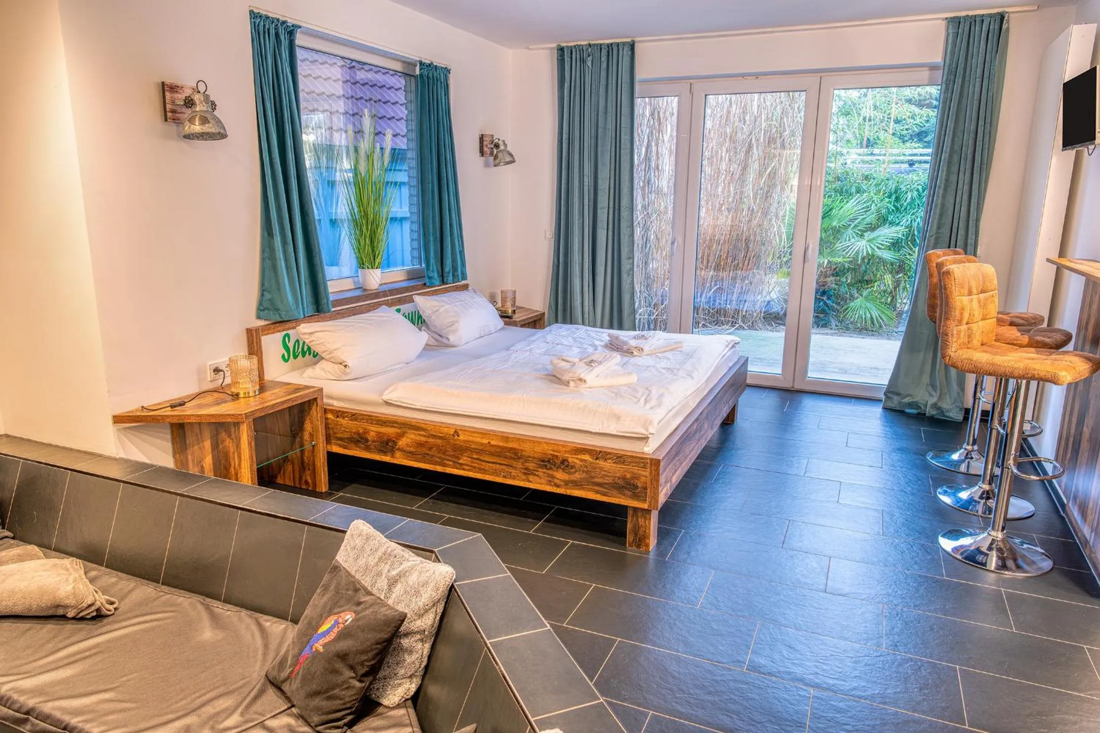 Bed in Seaside-Townhouse