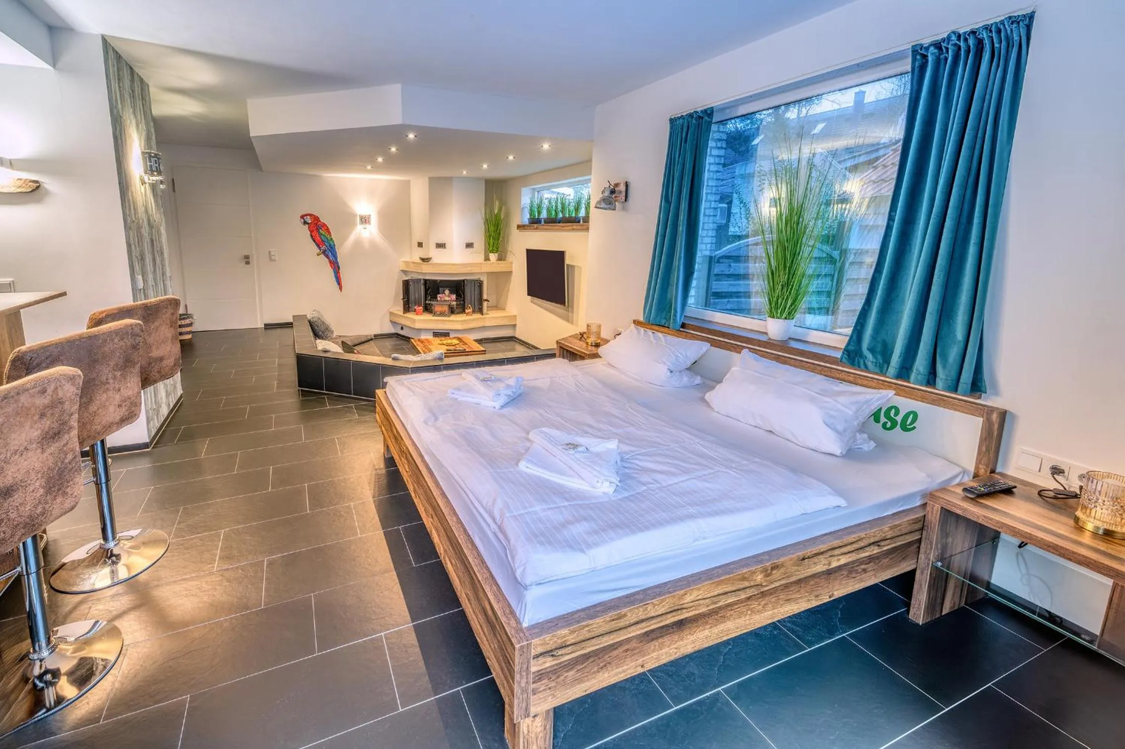 Bed in Seaside-Townhouse