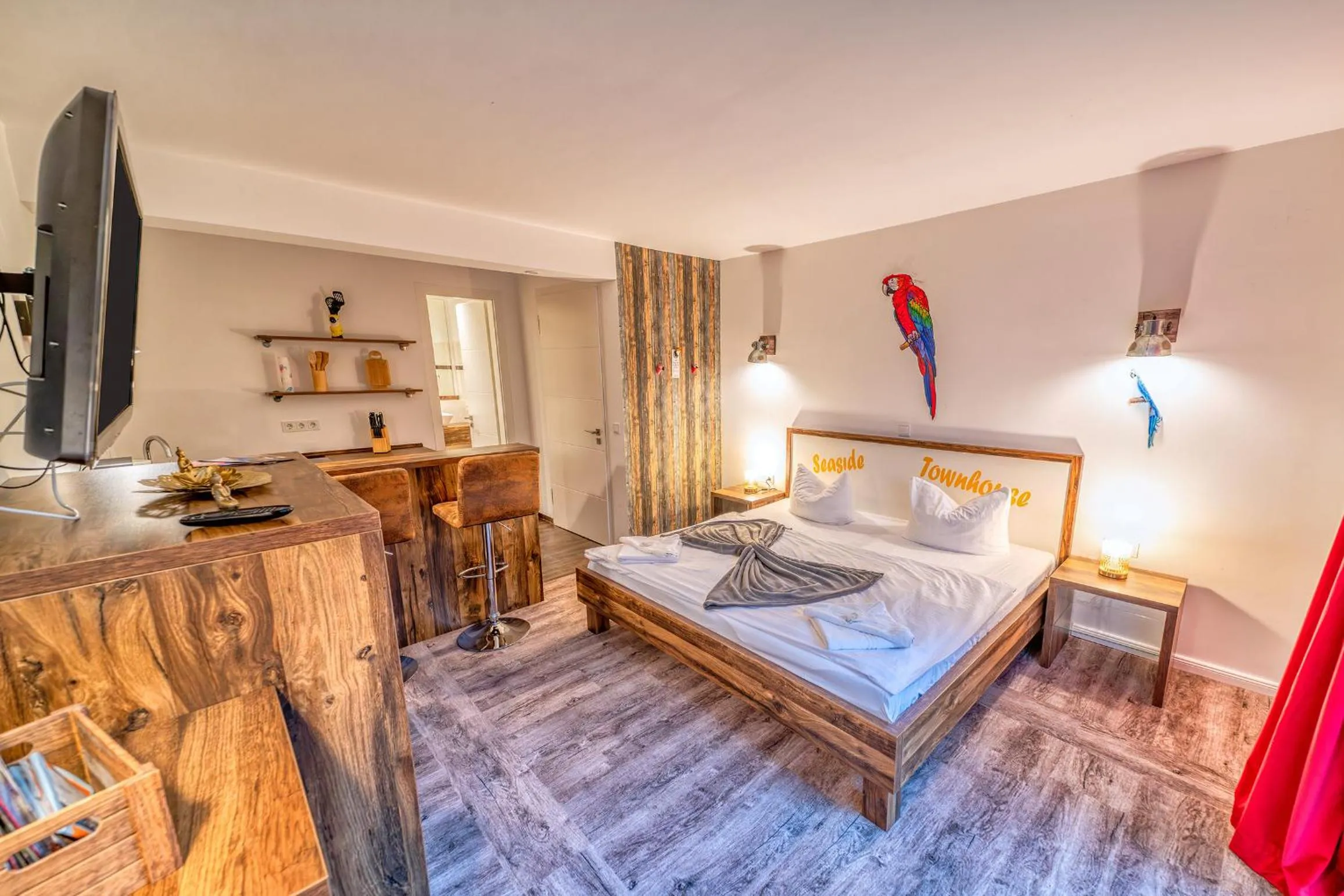 Photo of the whole room, Bed in Seaside-Townhouse