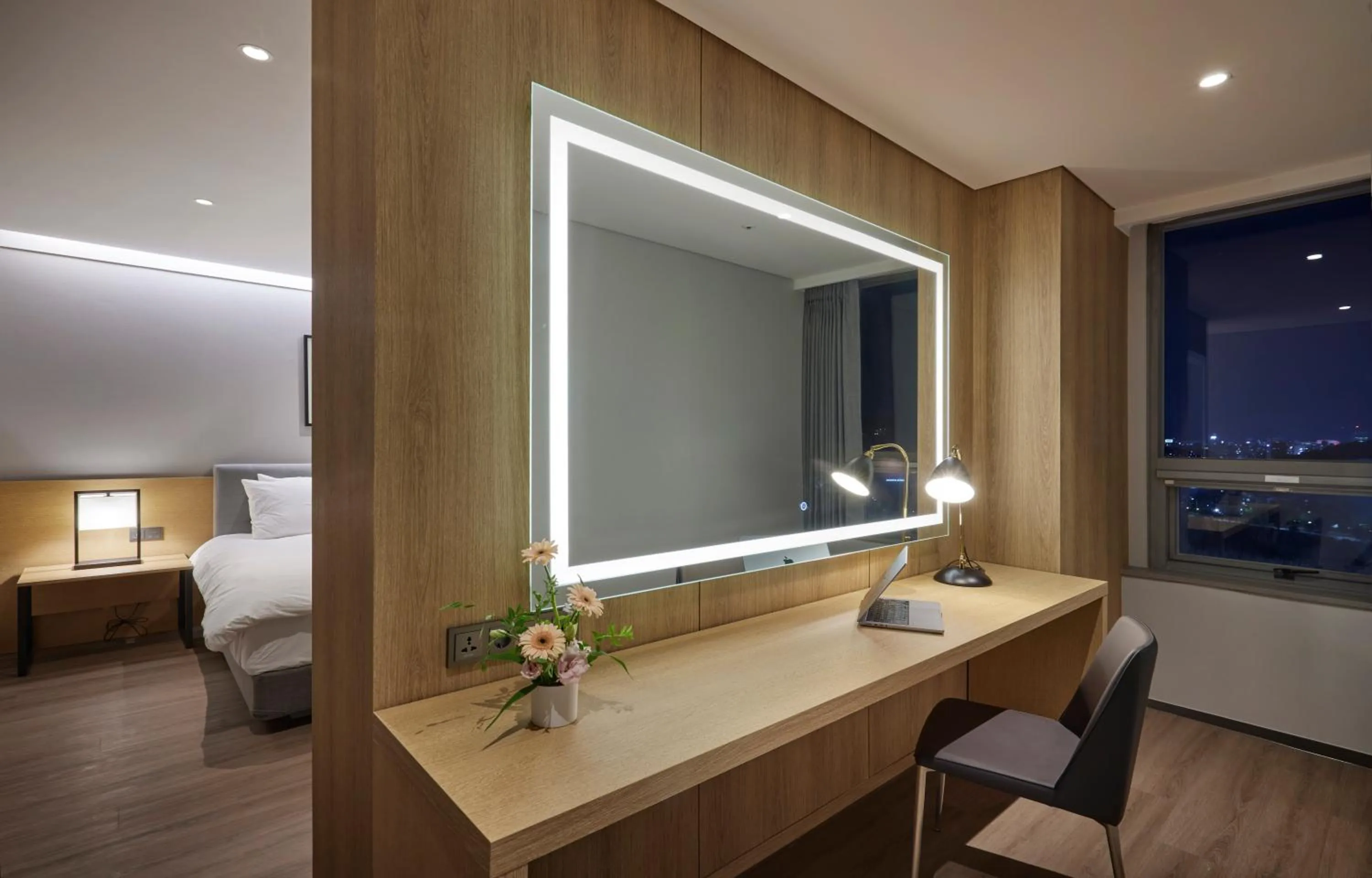 Bed in Hotel Interciti