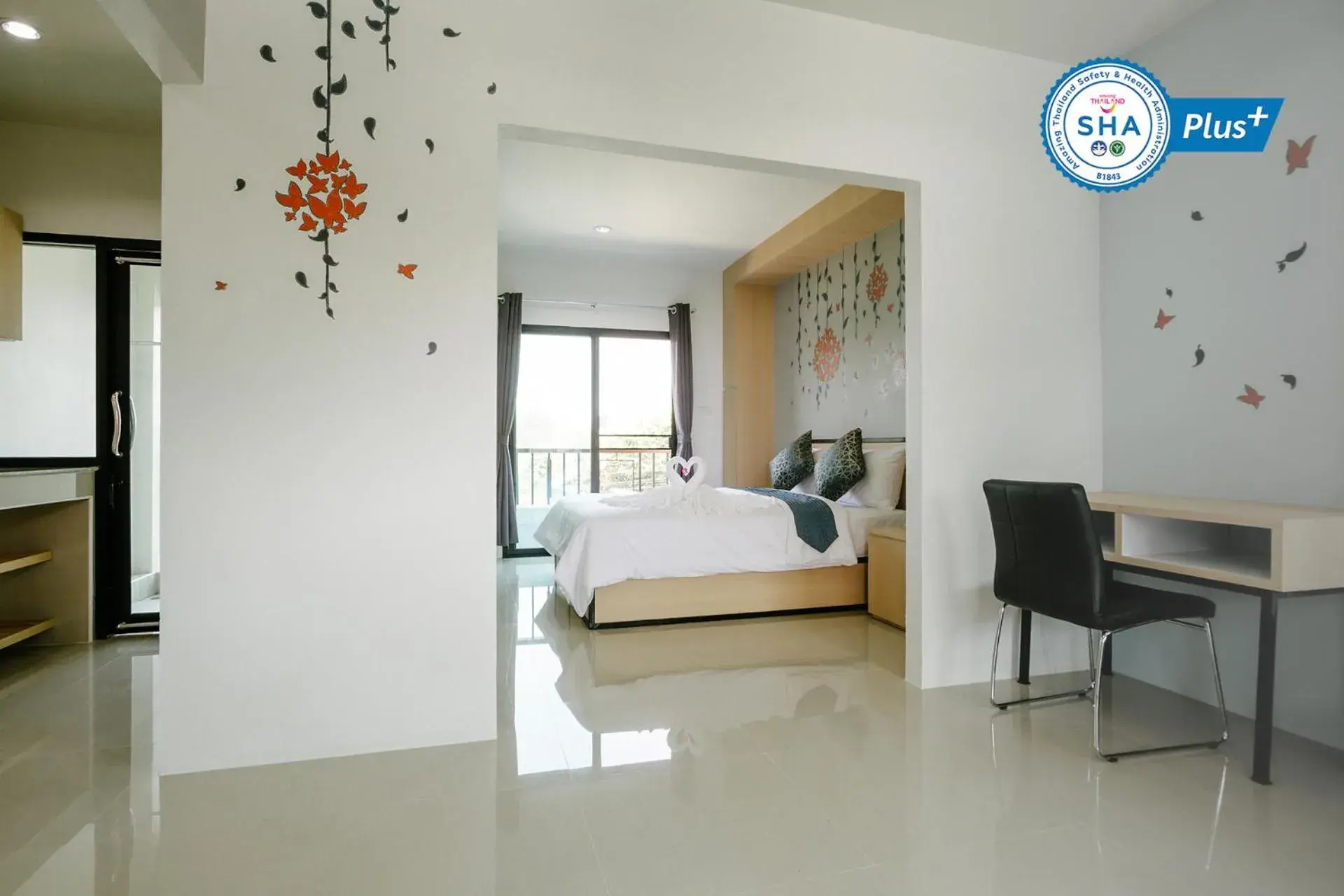 Studio Deluxe Double in Sirimunta Hotel Chiang Rai Suite & Residence Studio Deluxe Double in Sirimunta Hotel Chiang Rai Suite & Residence