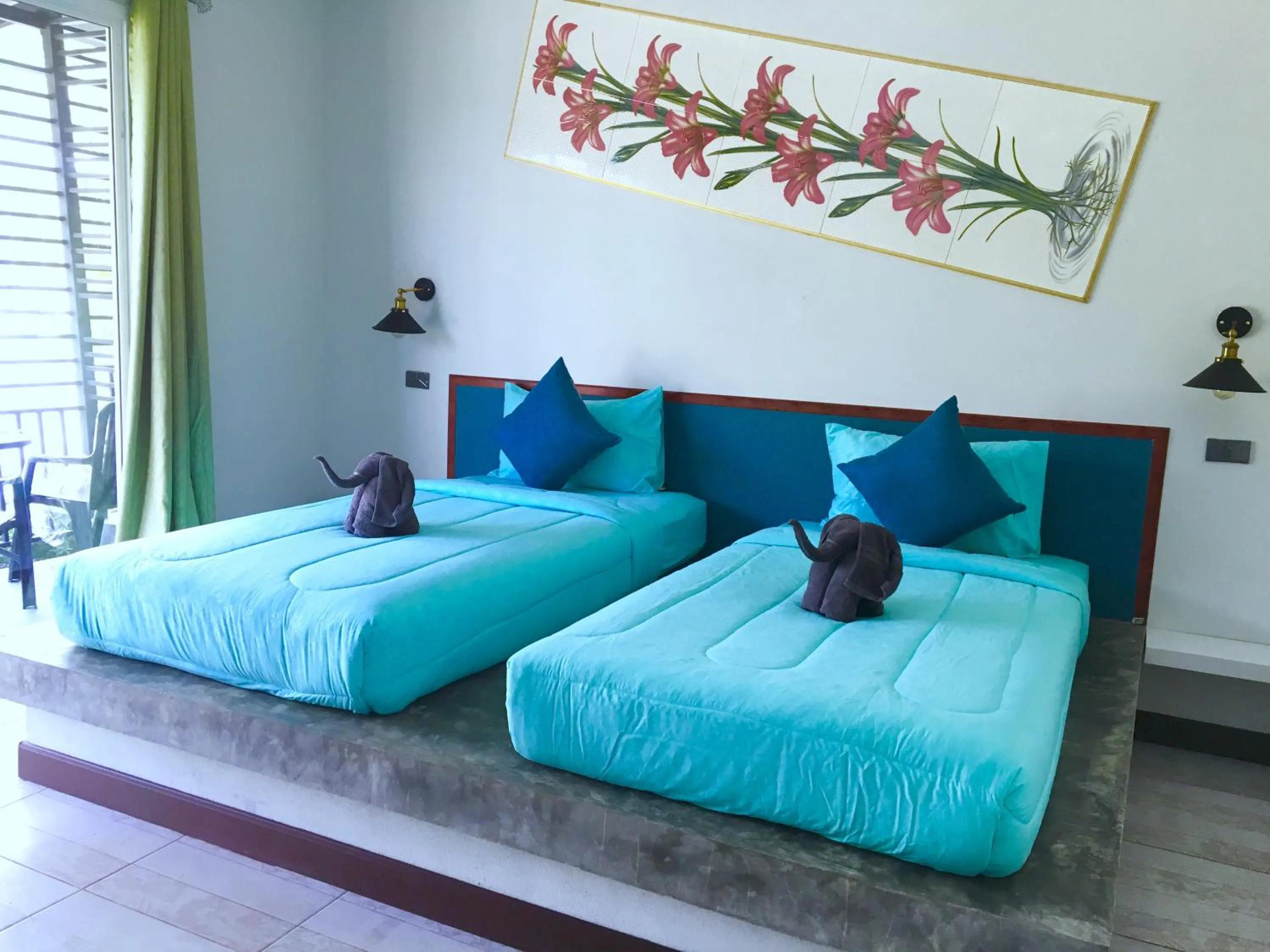 Bed in The Herbal Khao Lak