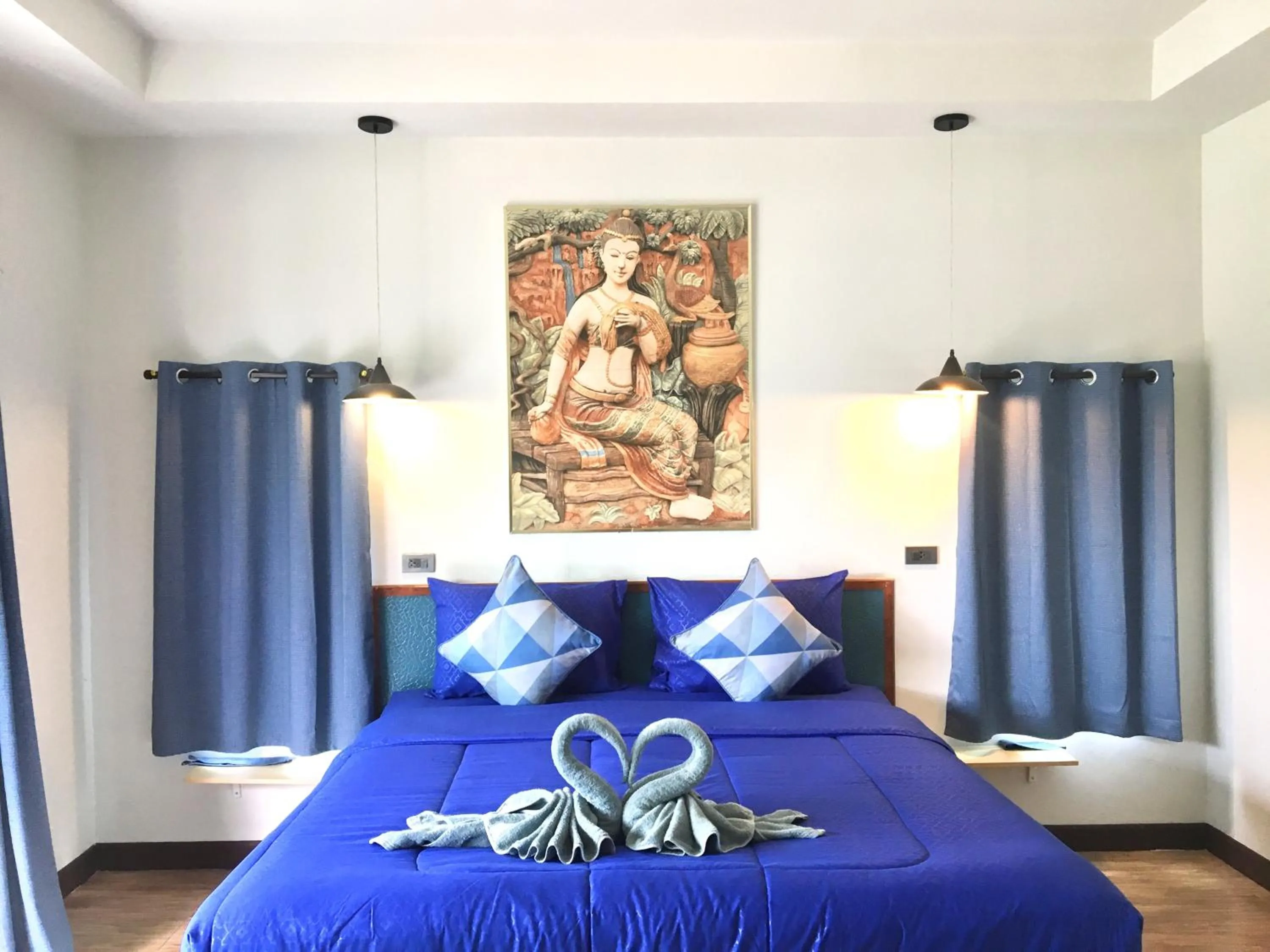 Photo of the whole room, Bed in The Herbal Khao Lak