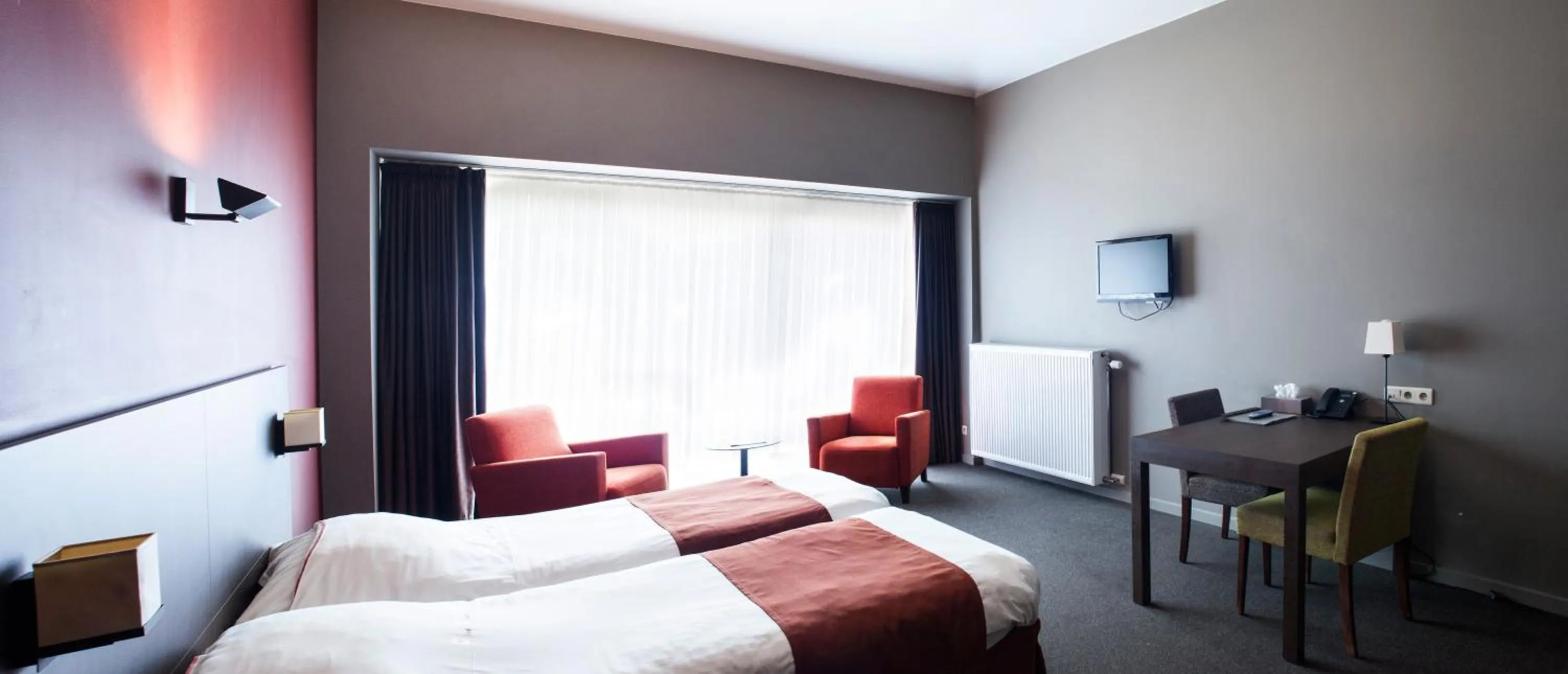 Bed in Hotel Rastelli Tervuren