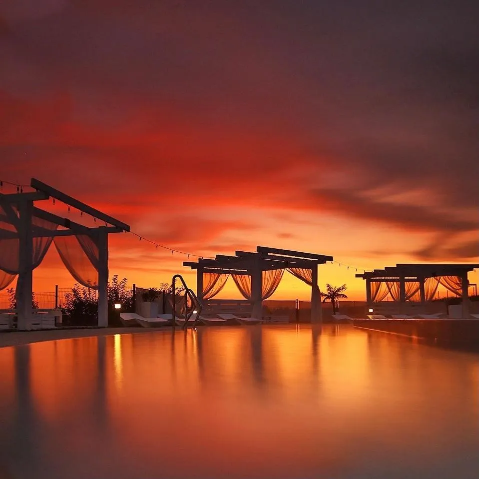 Sunset in Termy Warmińskie