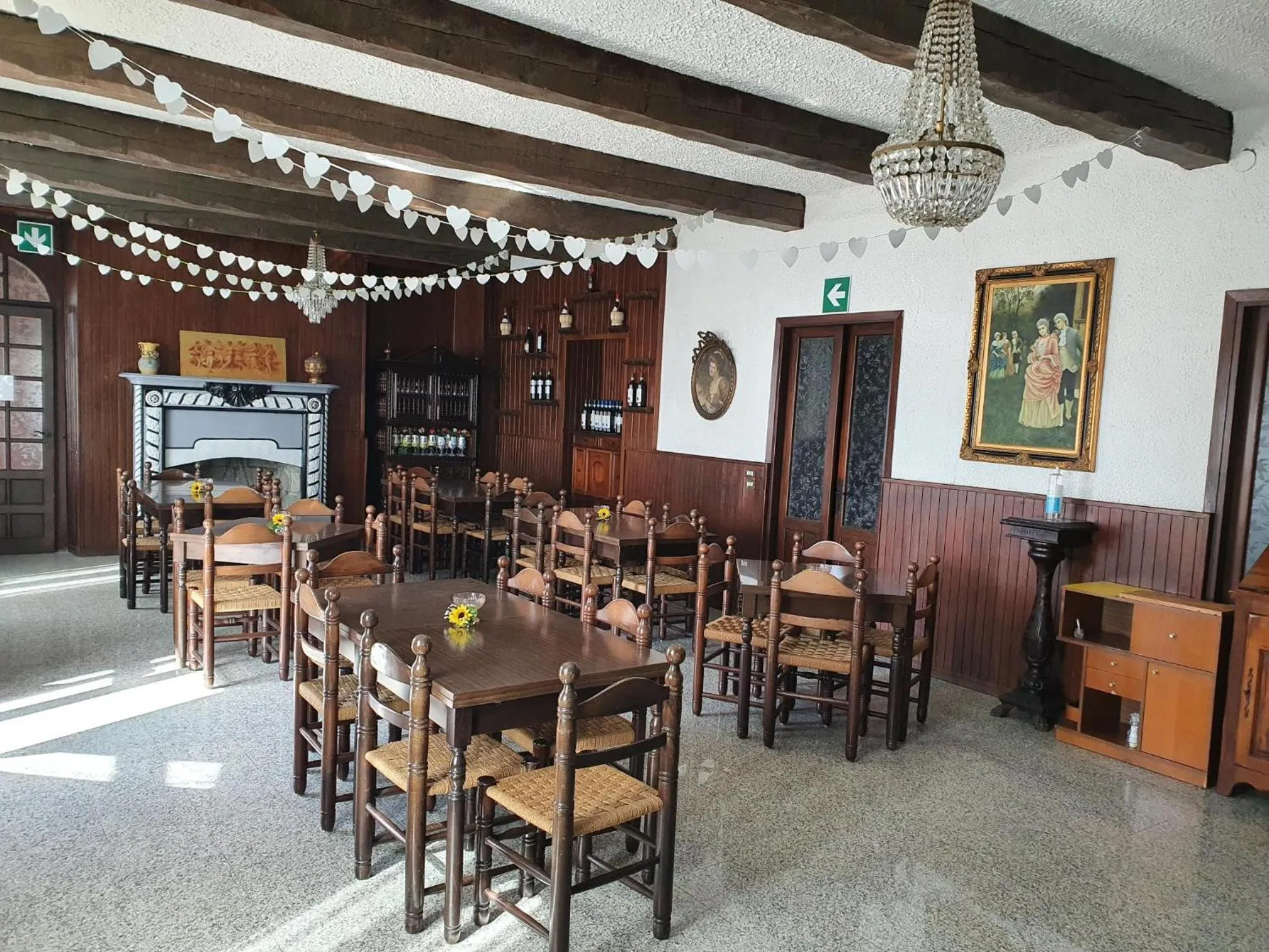 Restaurant/places to eat in Hotel Madonna di Luciago