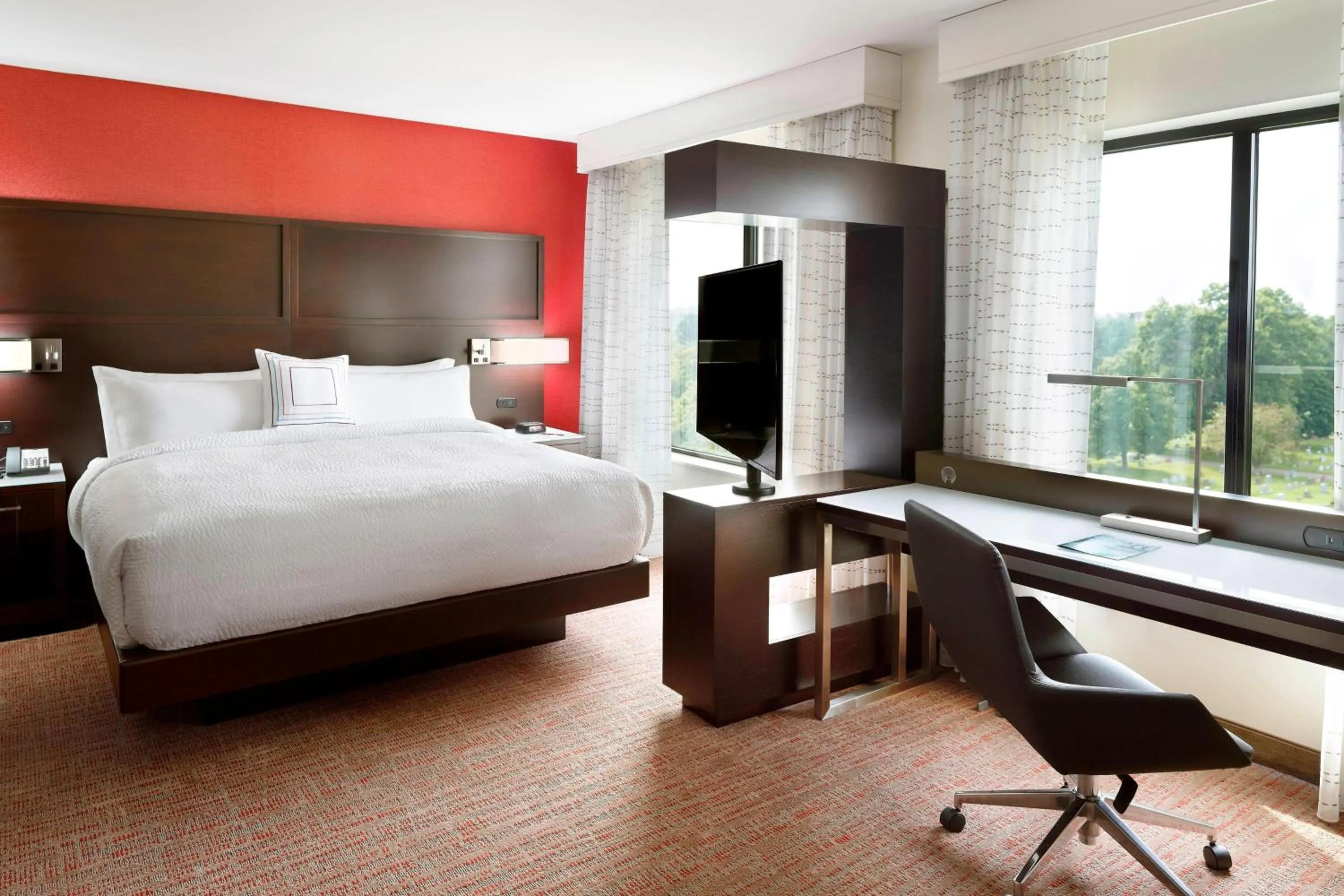 Bedroom, Bed in Residence Inn by Marriott Columbus OSU