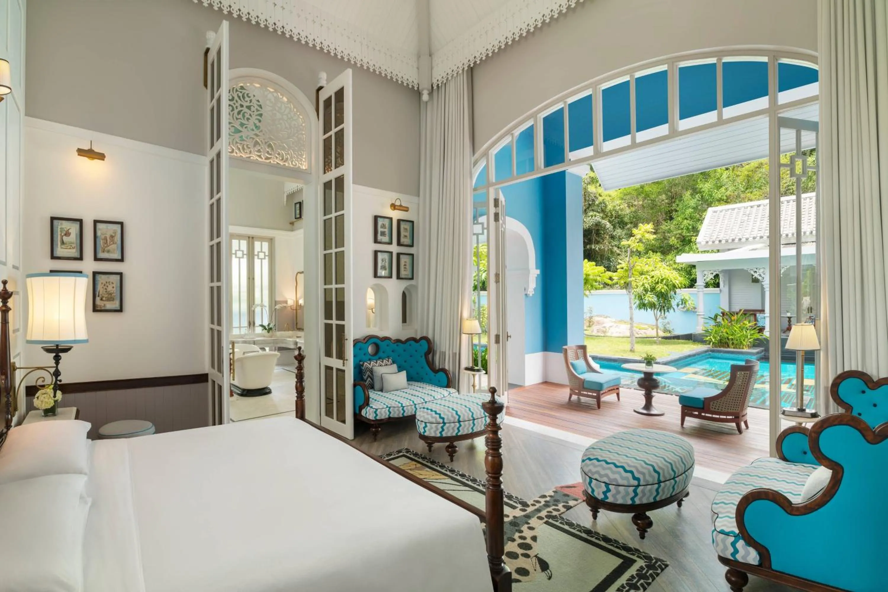 Bedroom, Bed in JW Marriott Phu Quoc Emerald Bay Resort & Spa