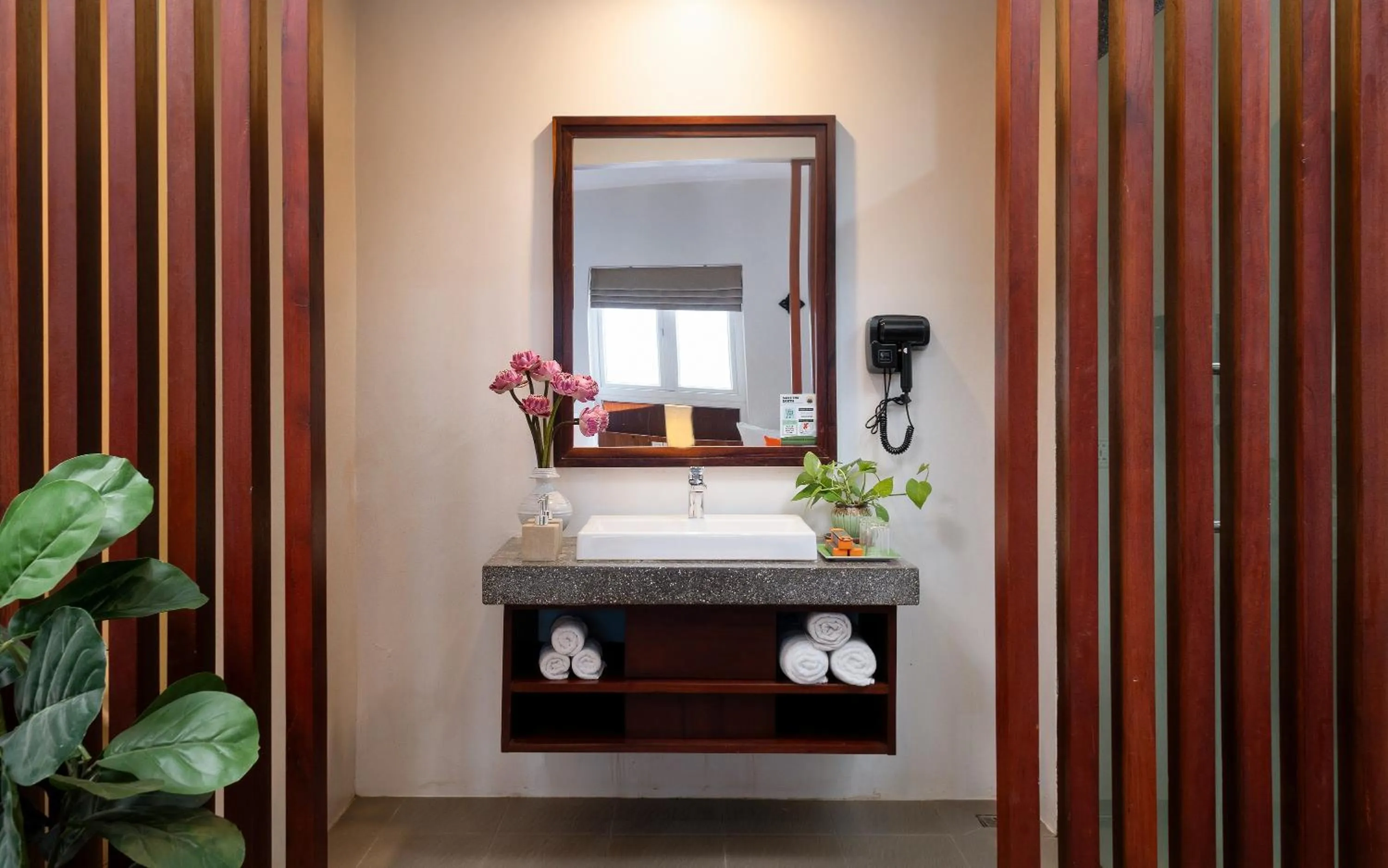 Bathroom in Indra Angkor Residence