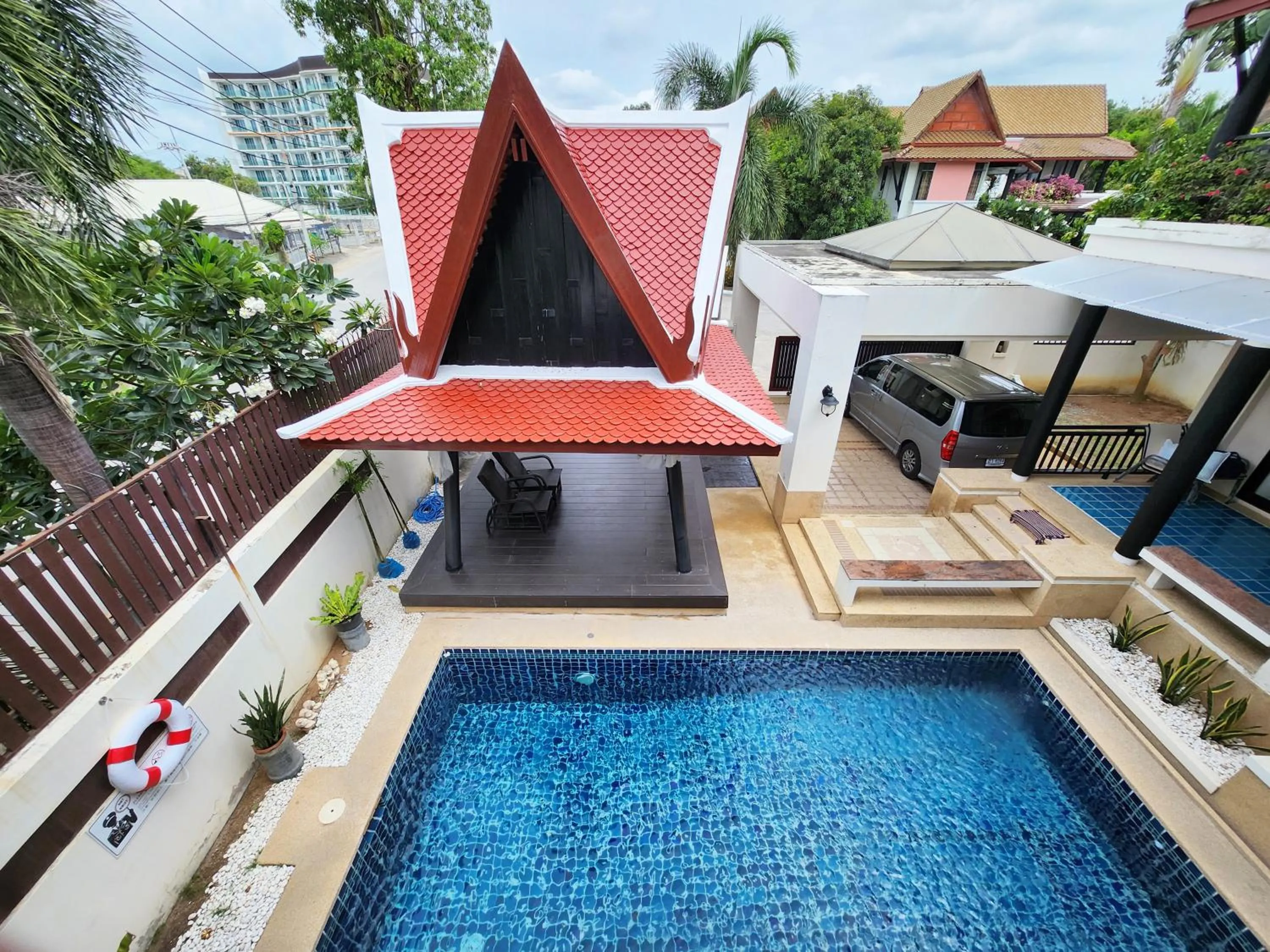 Swimming pool in รมิดา พูล วิลล่า พัทยา Ramida Pool Villa Pattaya