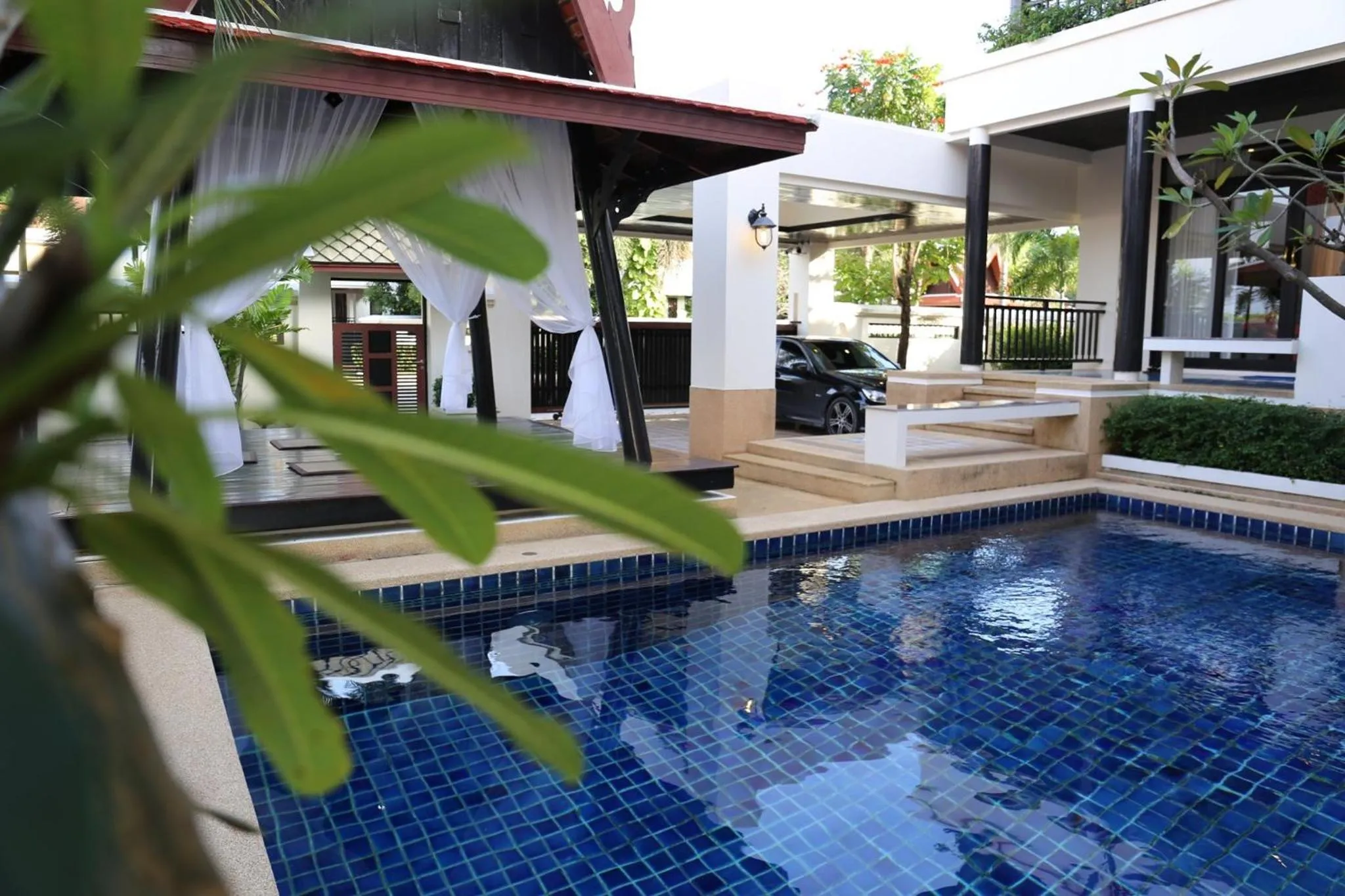 Patio in รมิดา พูล วิลล่า พัทยา Ramida Pool Villa Pattaya