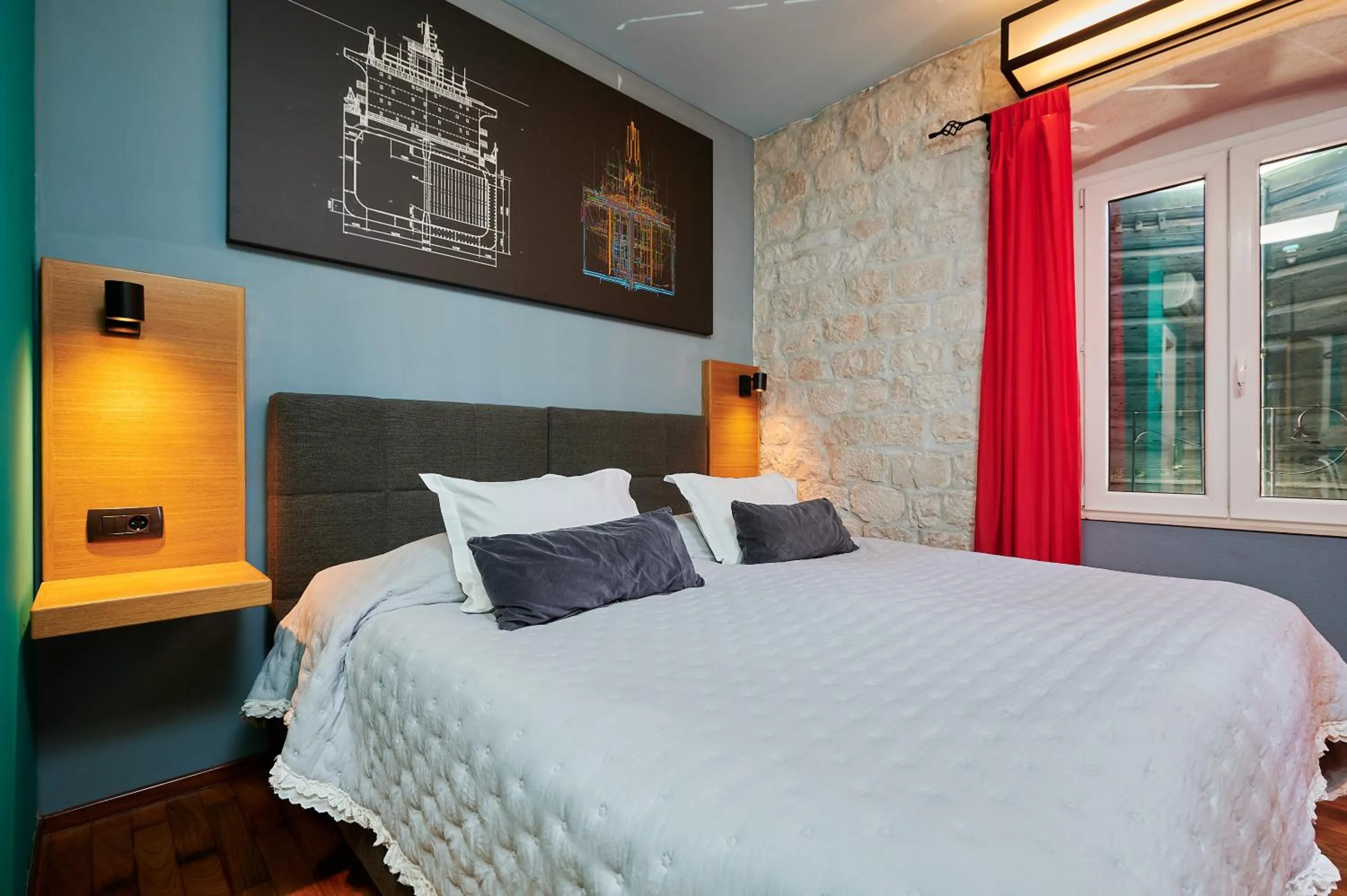 Bed in Domus Maritima