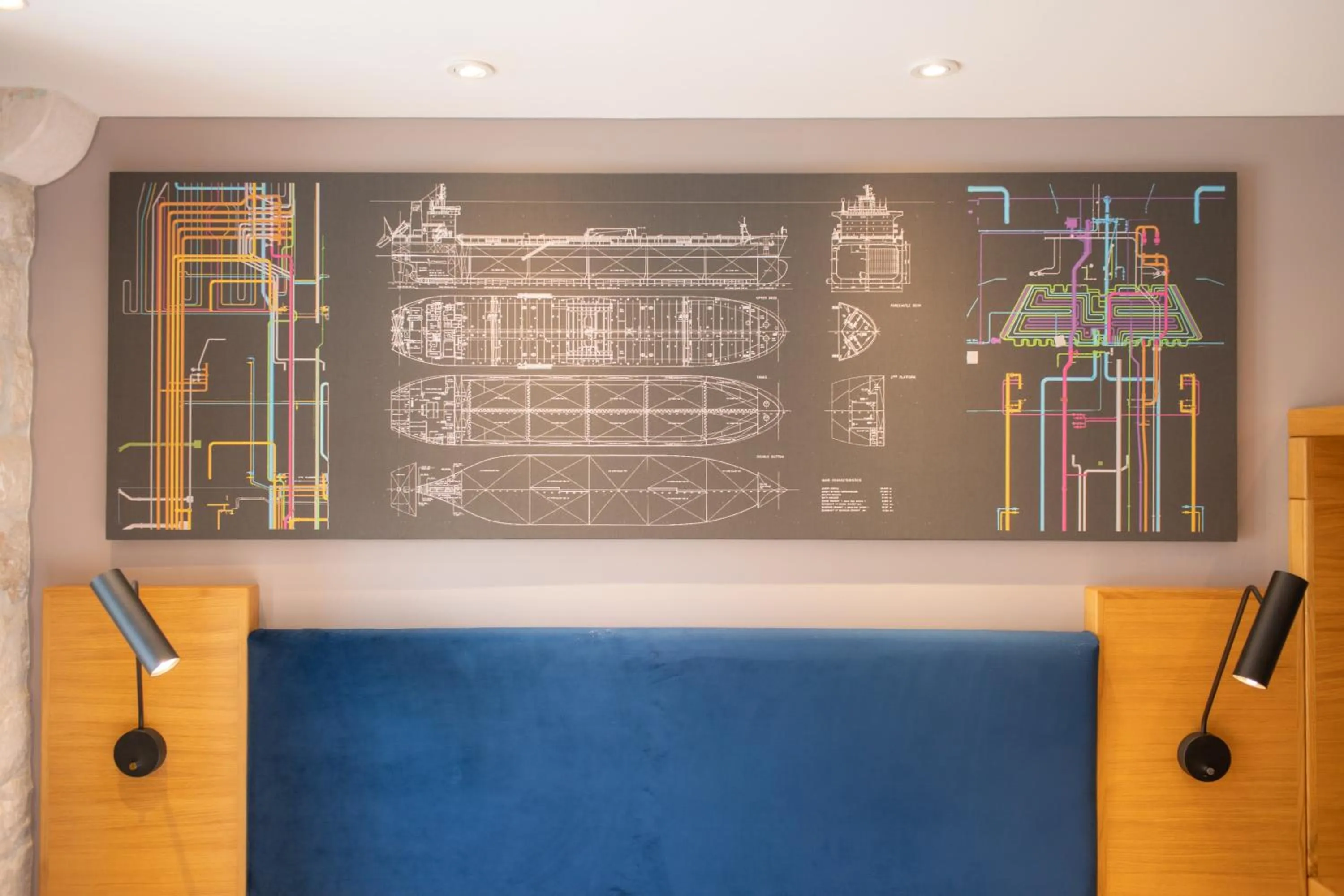 Decorative detail in Domus Maritima