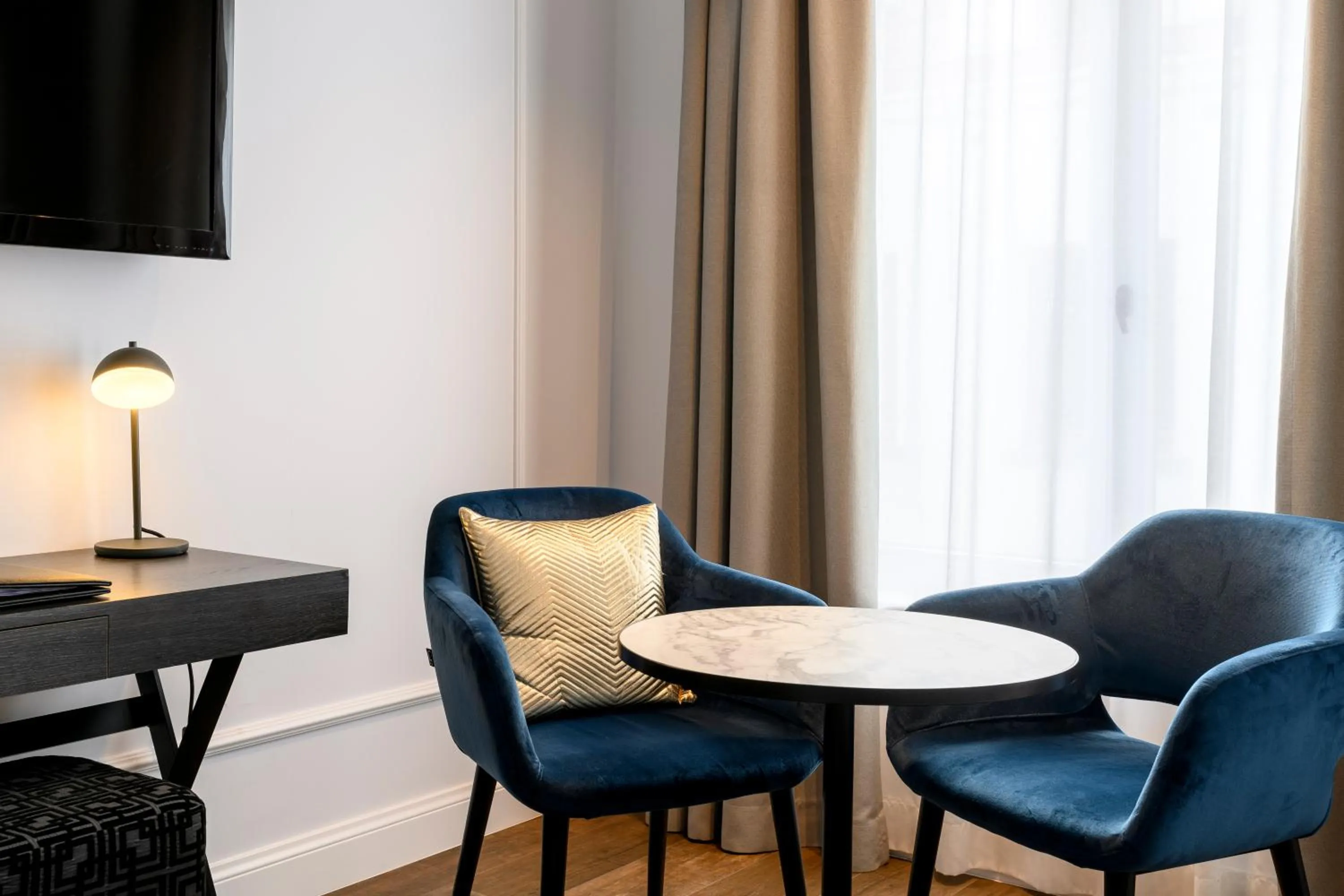 Seating area in Hotel Rubens-Grote Markt