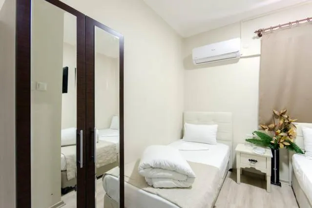 Bed in Agora Park Hotel