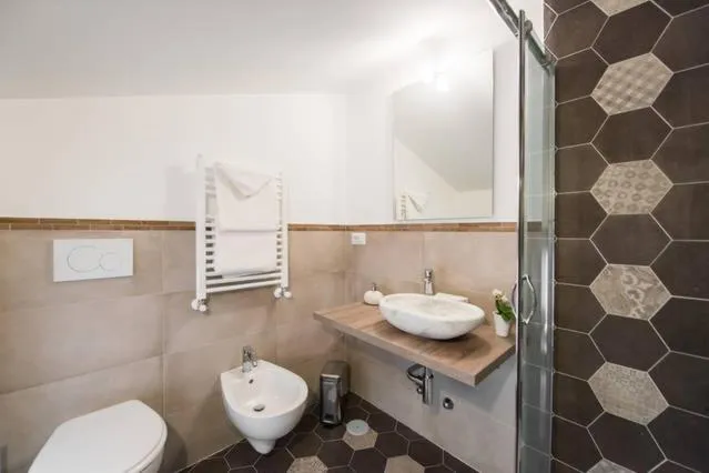 Bathroom in B&B Glicini