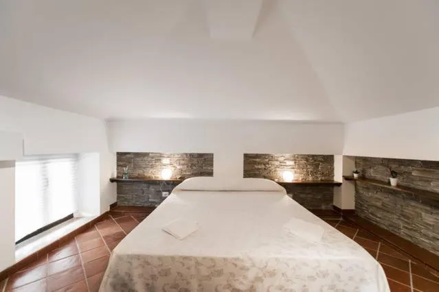 Bedroom, Bed in B&B Glicini