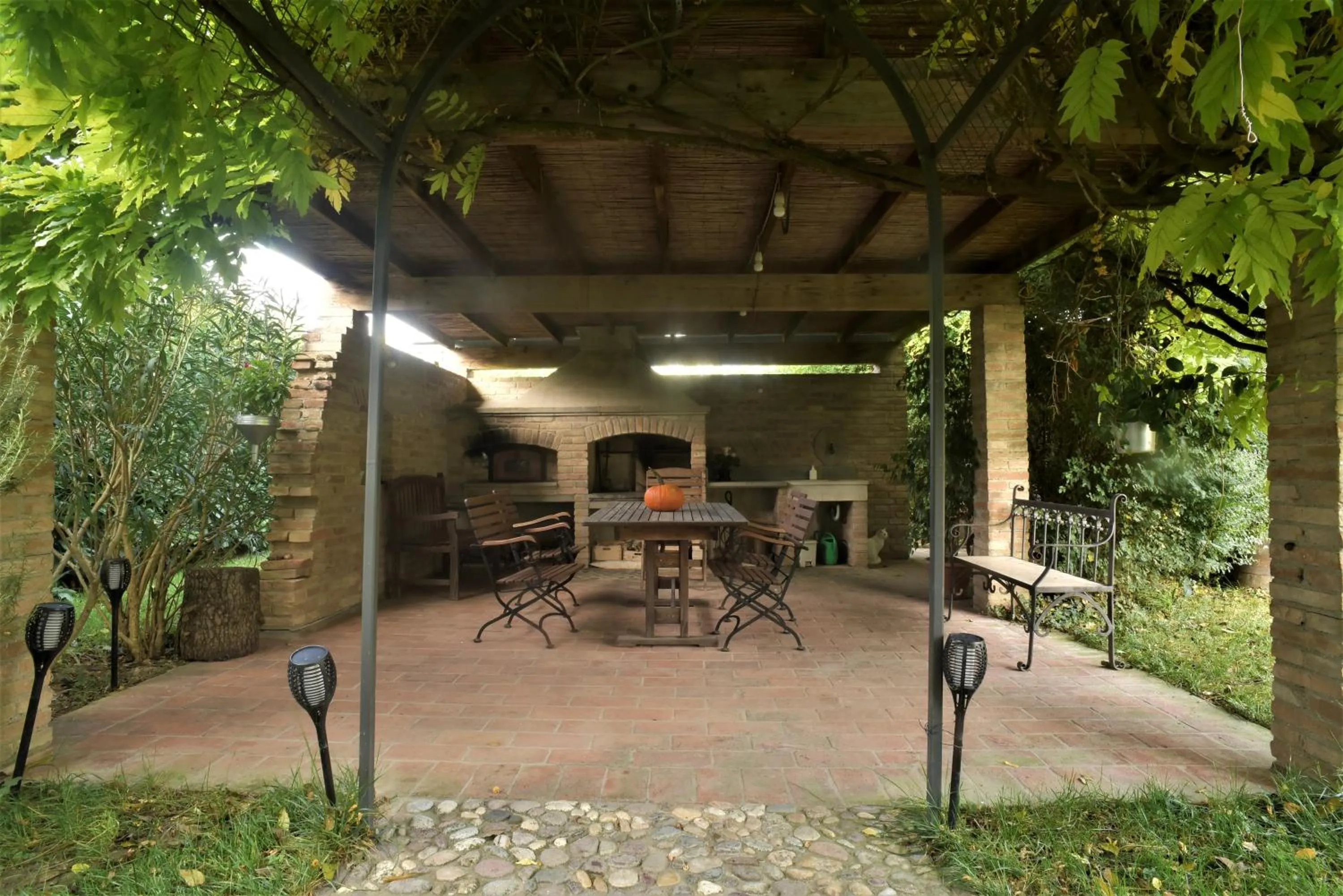 BBQ facilities in B&B Le Ripe