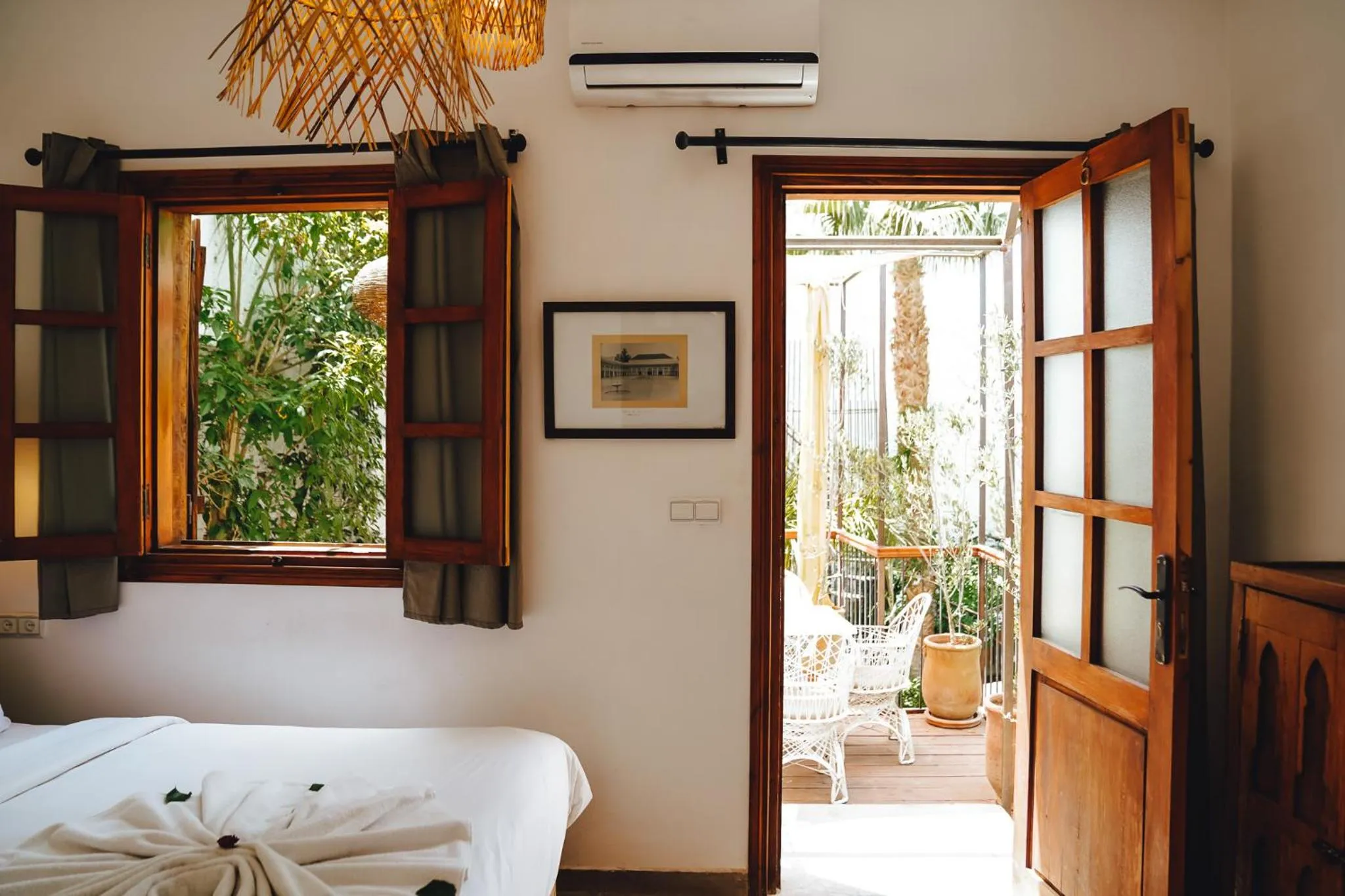 Bed in La Ferme Medina