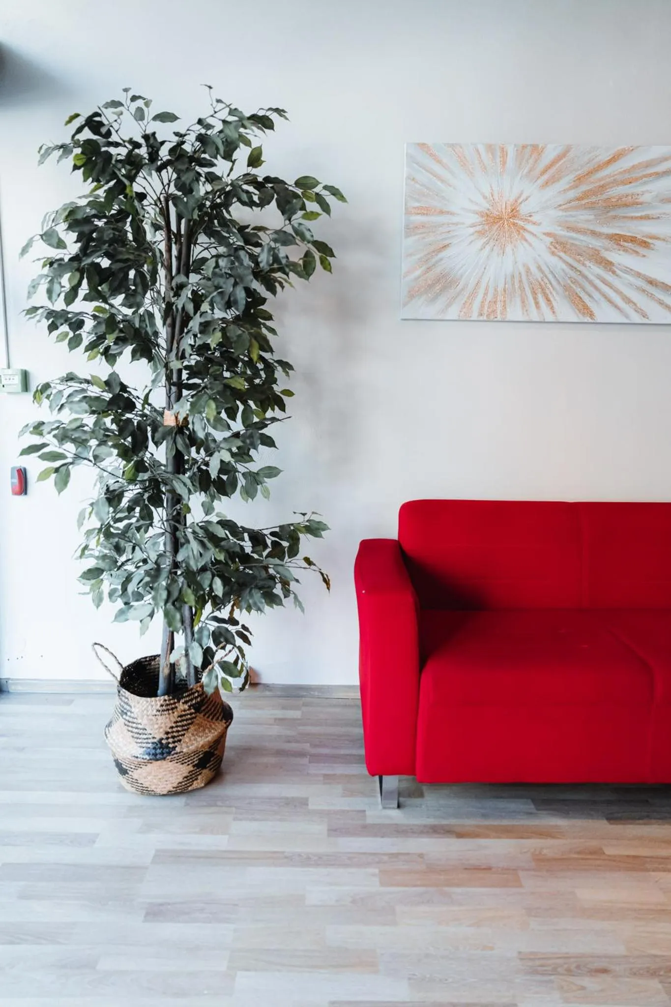 Seating area in urban by balladins Perpignan