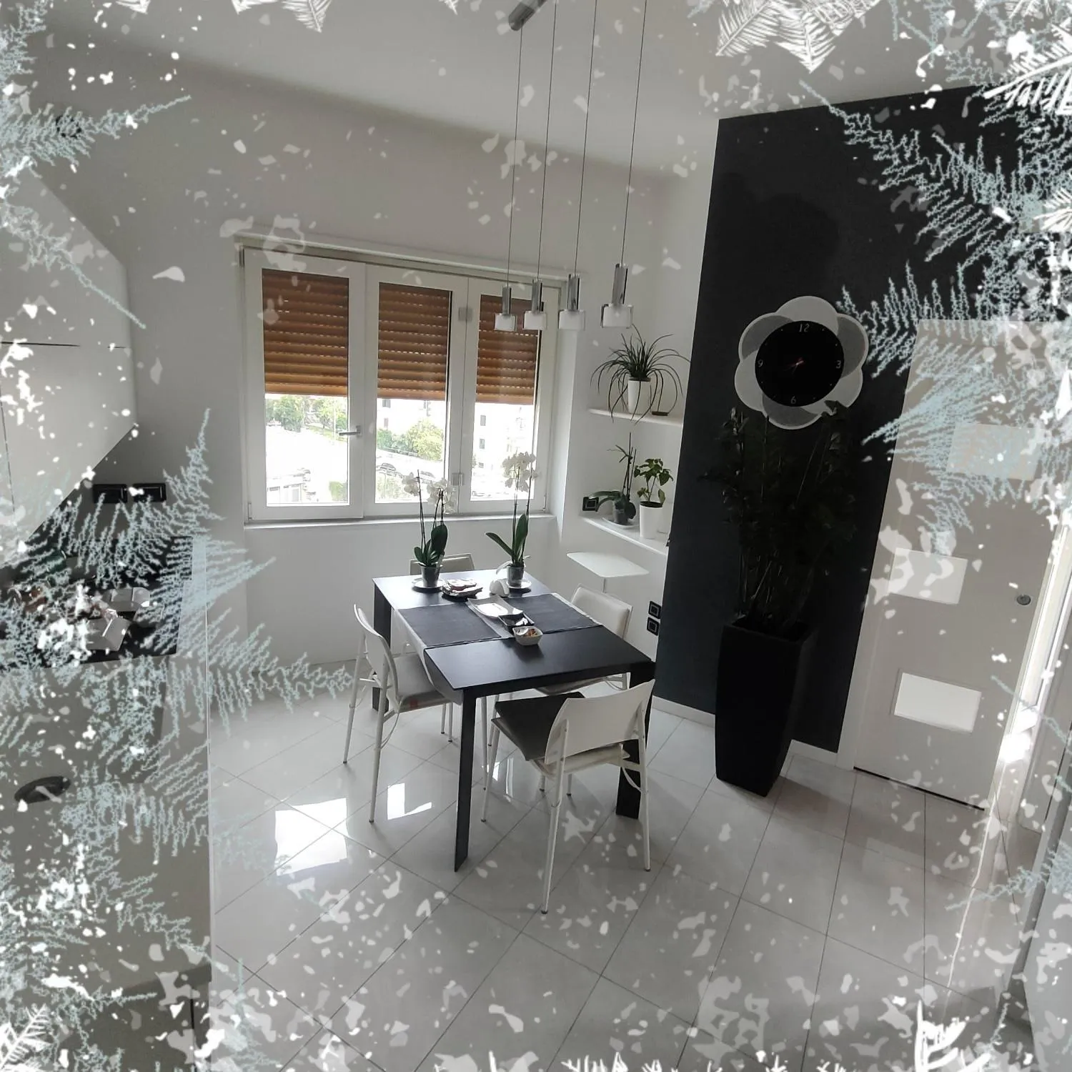 Dining area in BeB Stefani