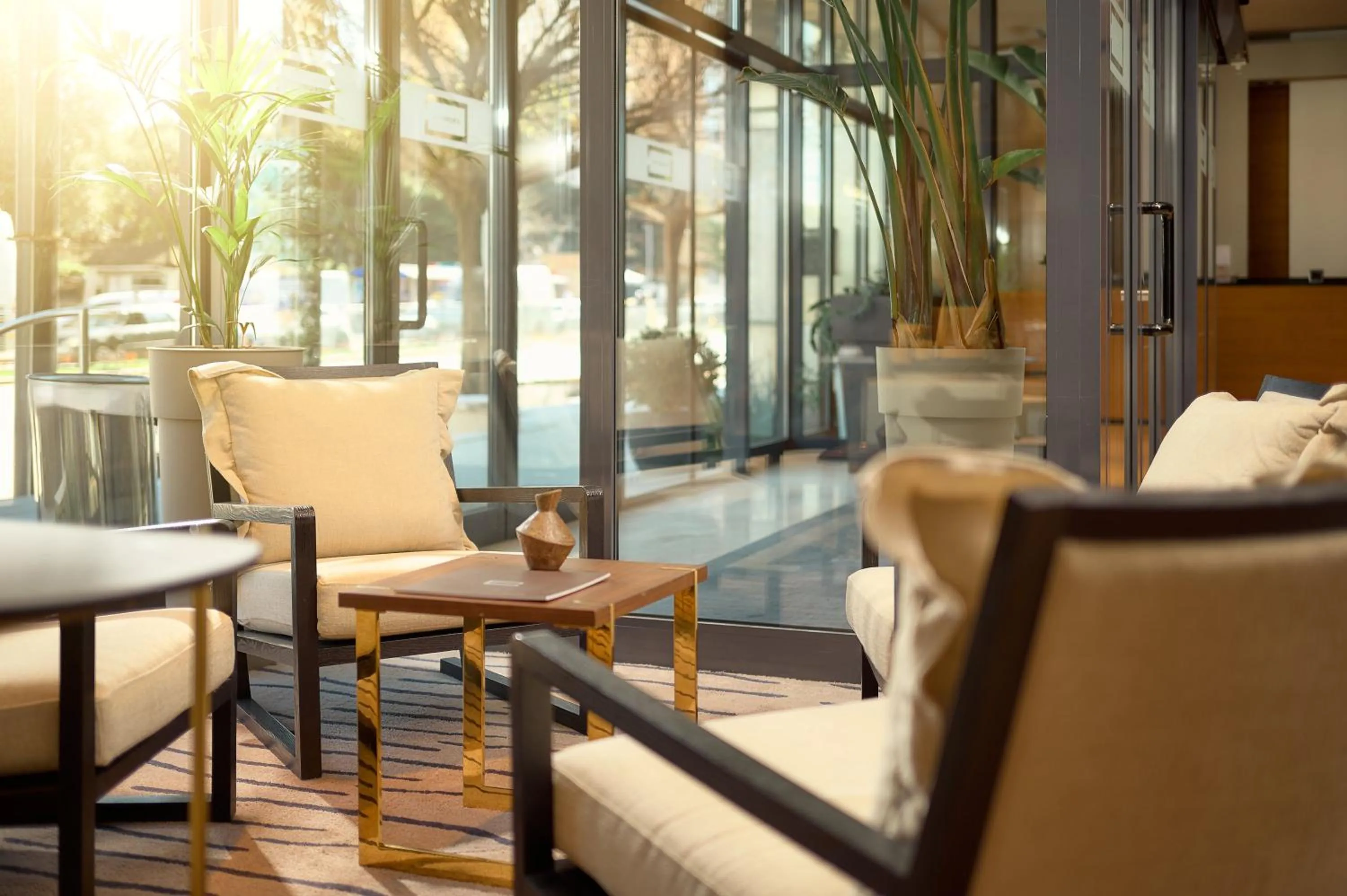 Lobby or reception in Hotel Atrium