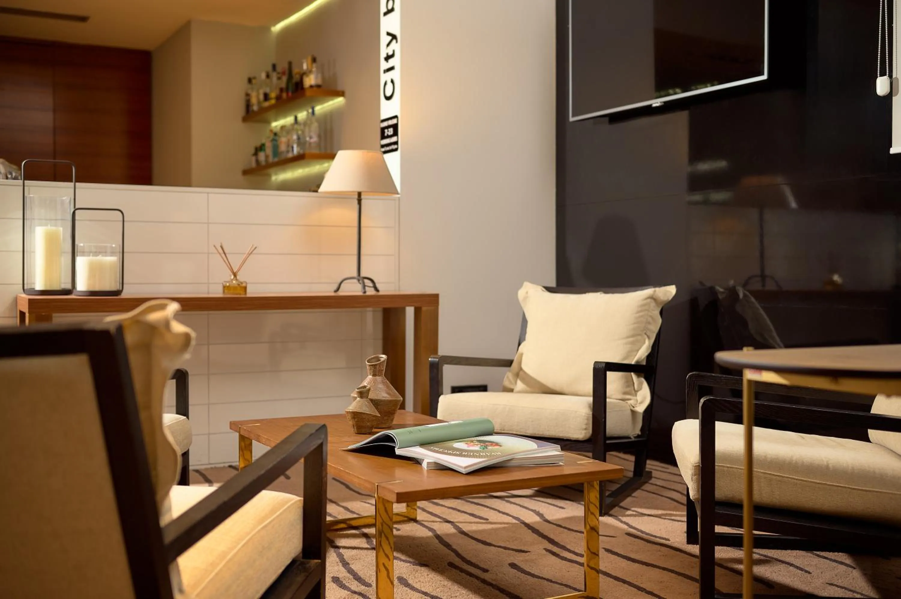 Lobby or reception in Hotel Atrium