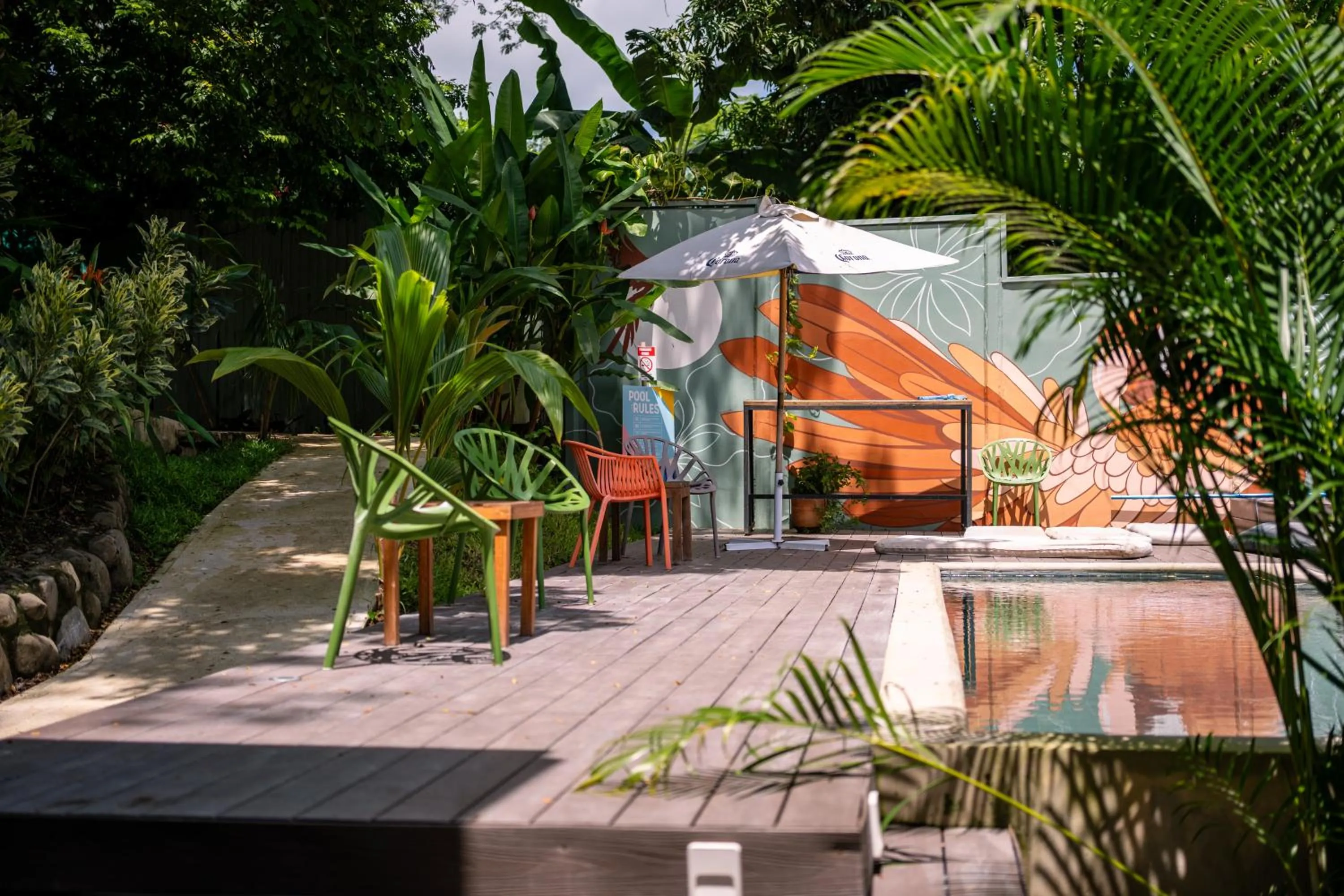 Swimming pool in Socialtel Santa Teresa South