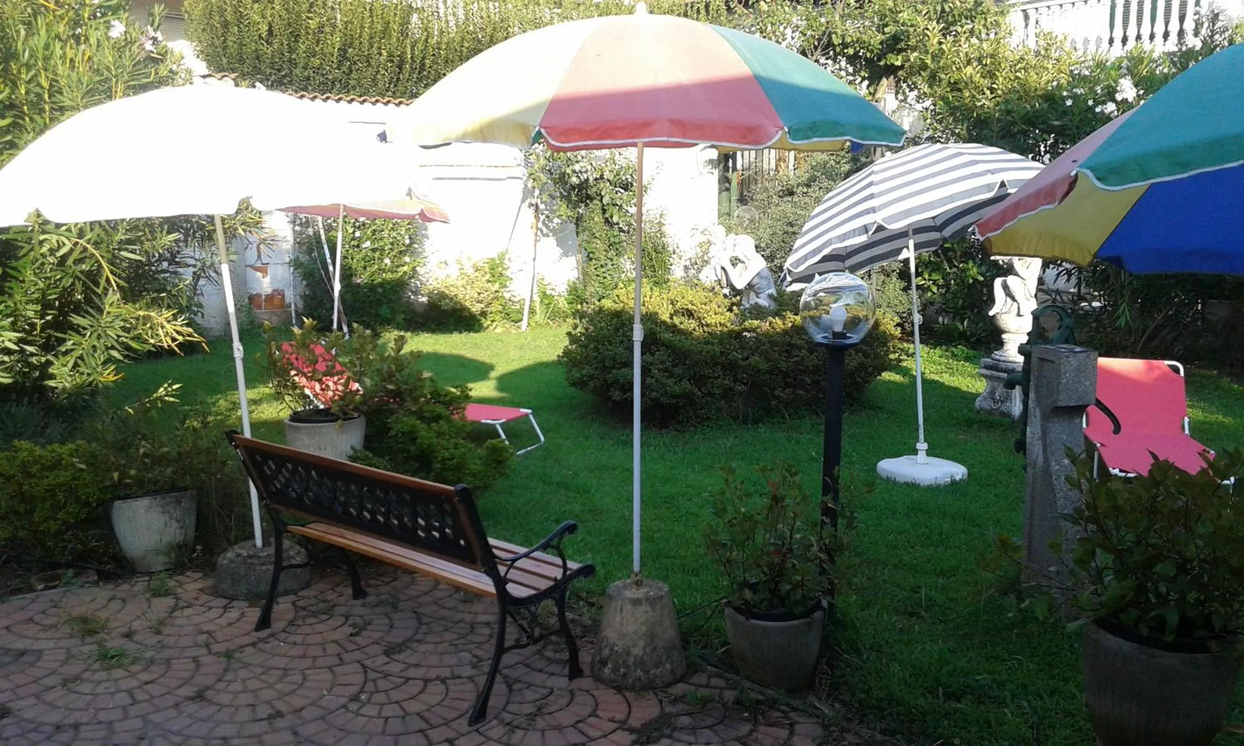 Garden in B&B Antica Corte Lombarda