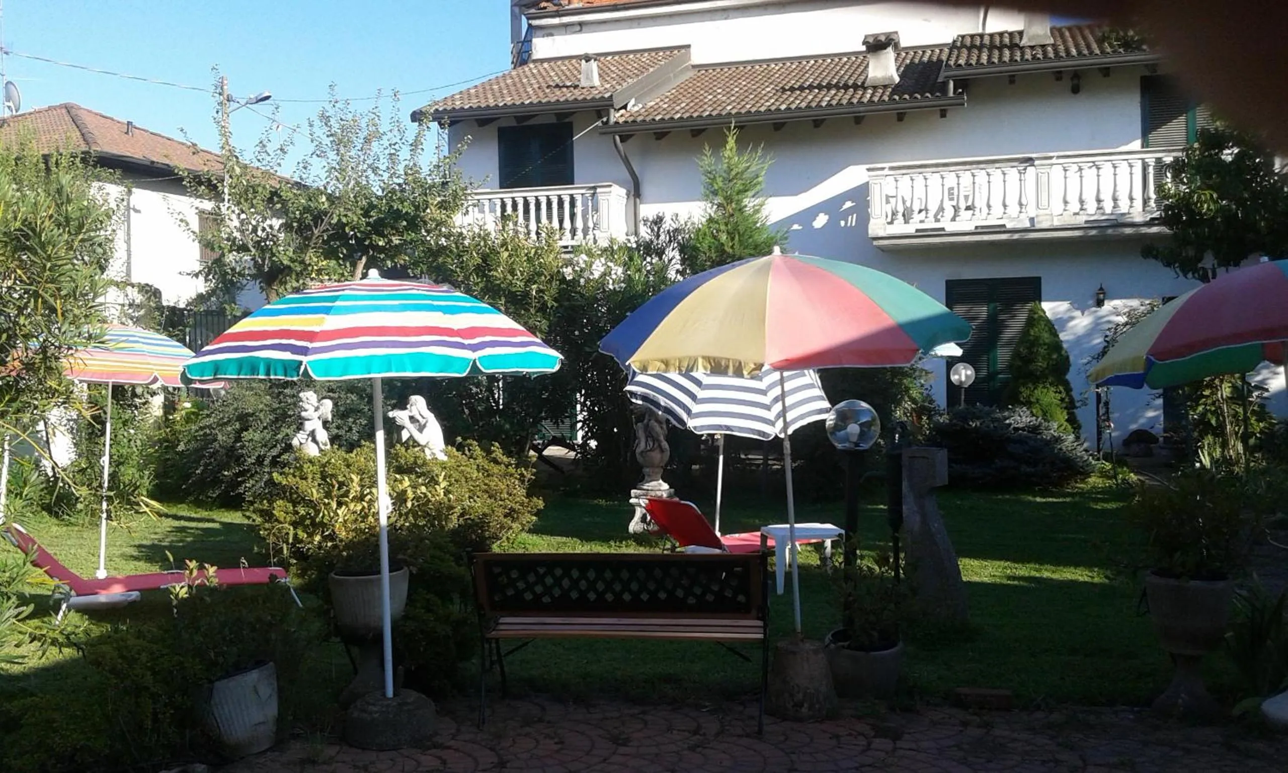 Garden in B&B Antica Corte Lombarda