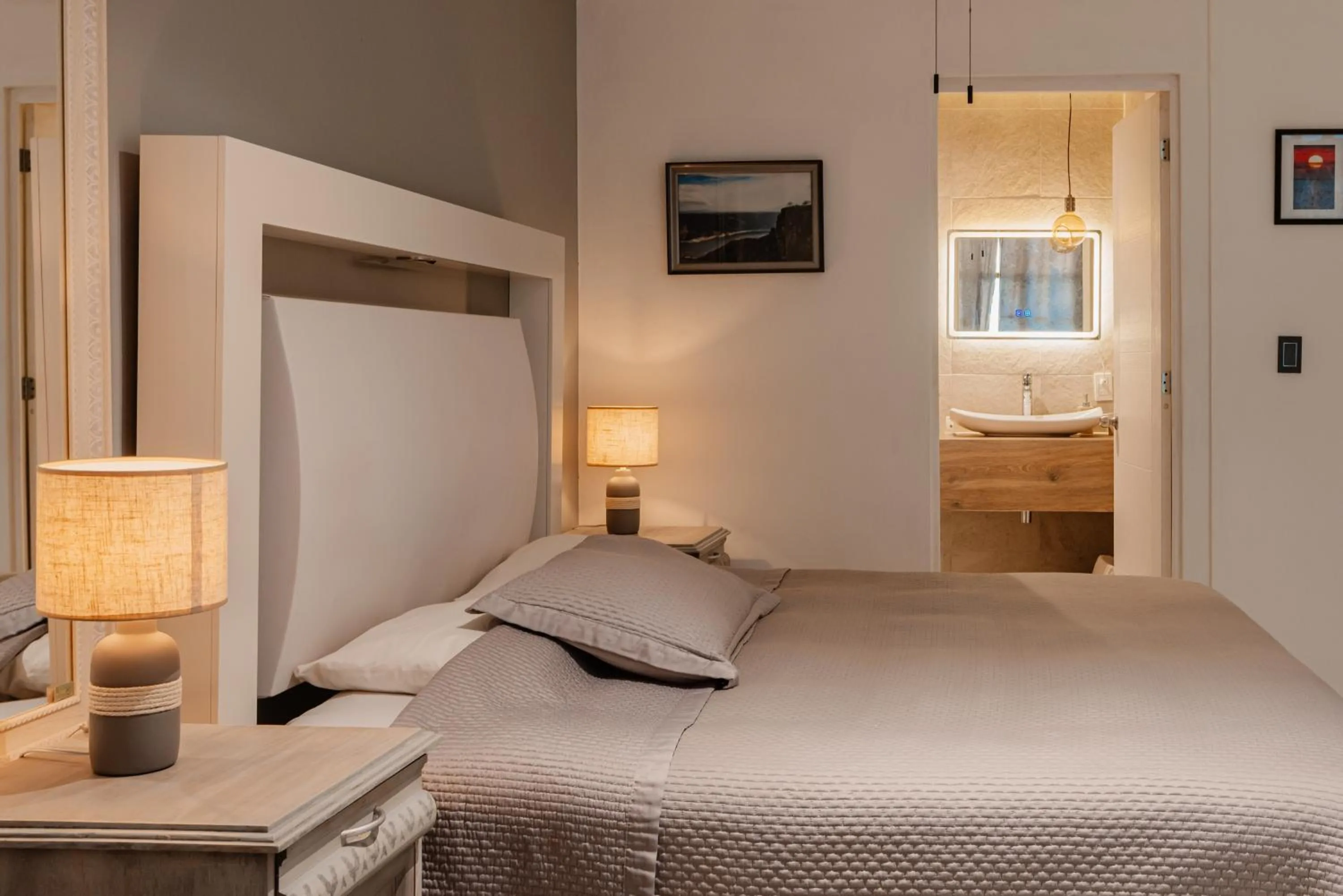 Bed in Casa Blanca Boutique & Organic