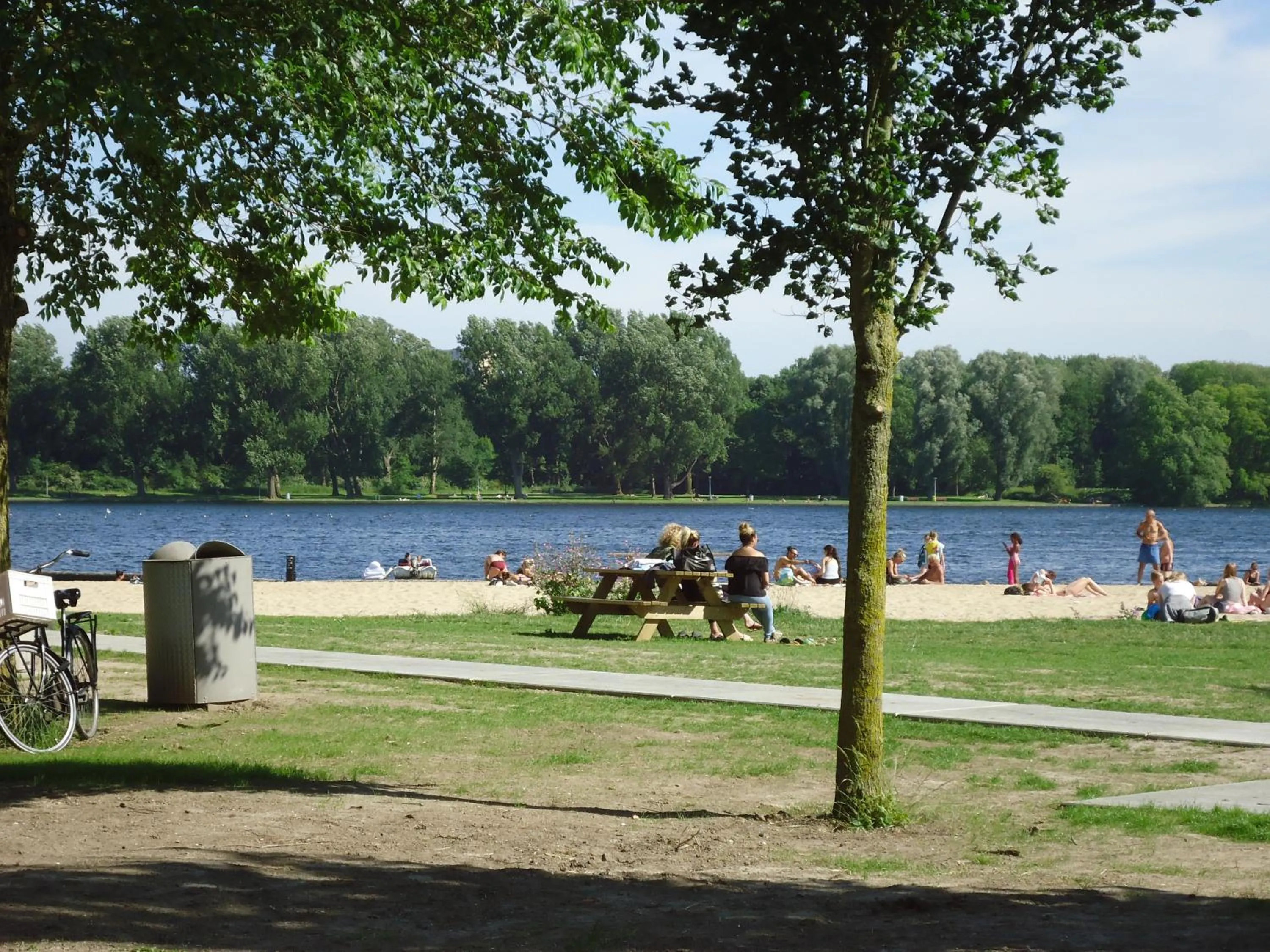 Beach in B&B Sloterpark