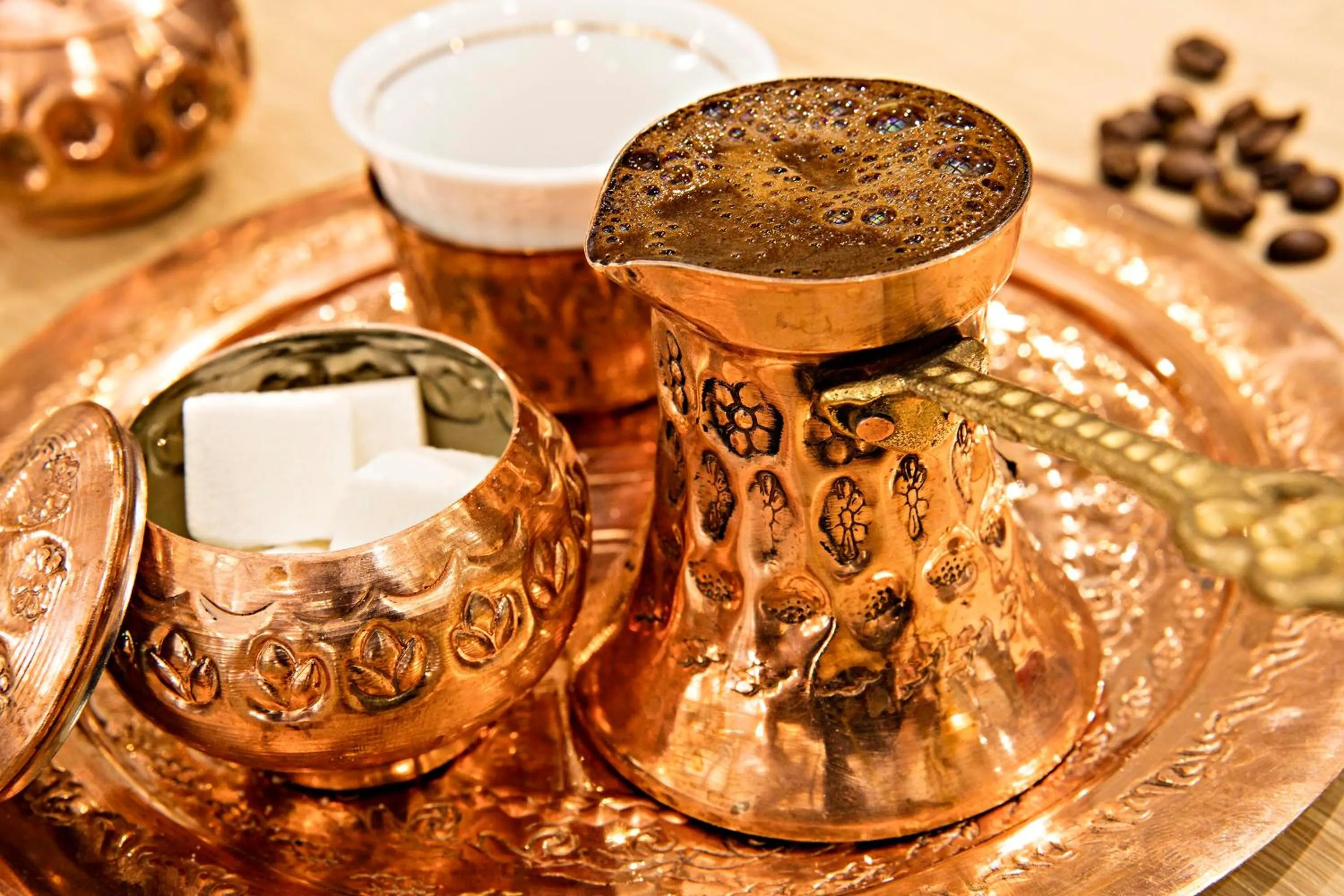 Coffee/tea facilities in Hotel Aziza