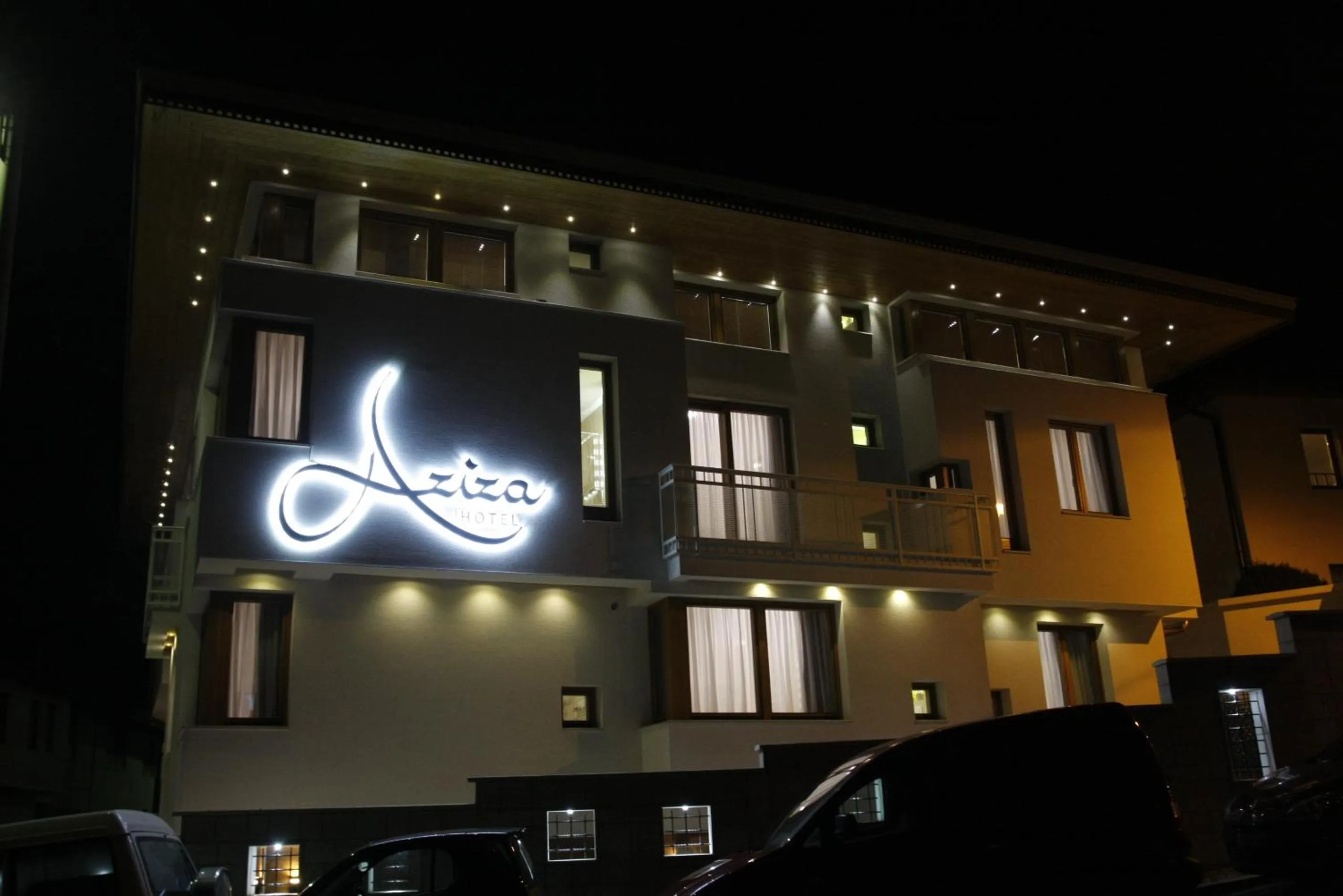 Property building in Hotel Aziza