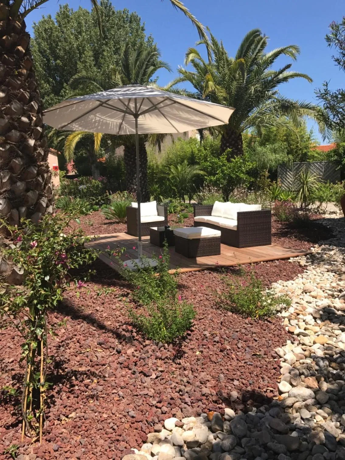 Garden in Le Cottage - Hotel & Spa