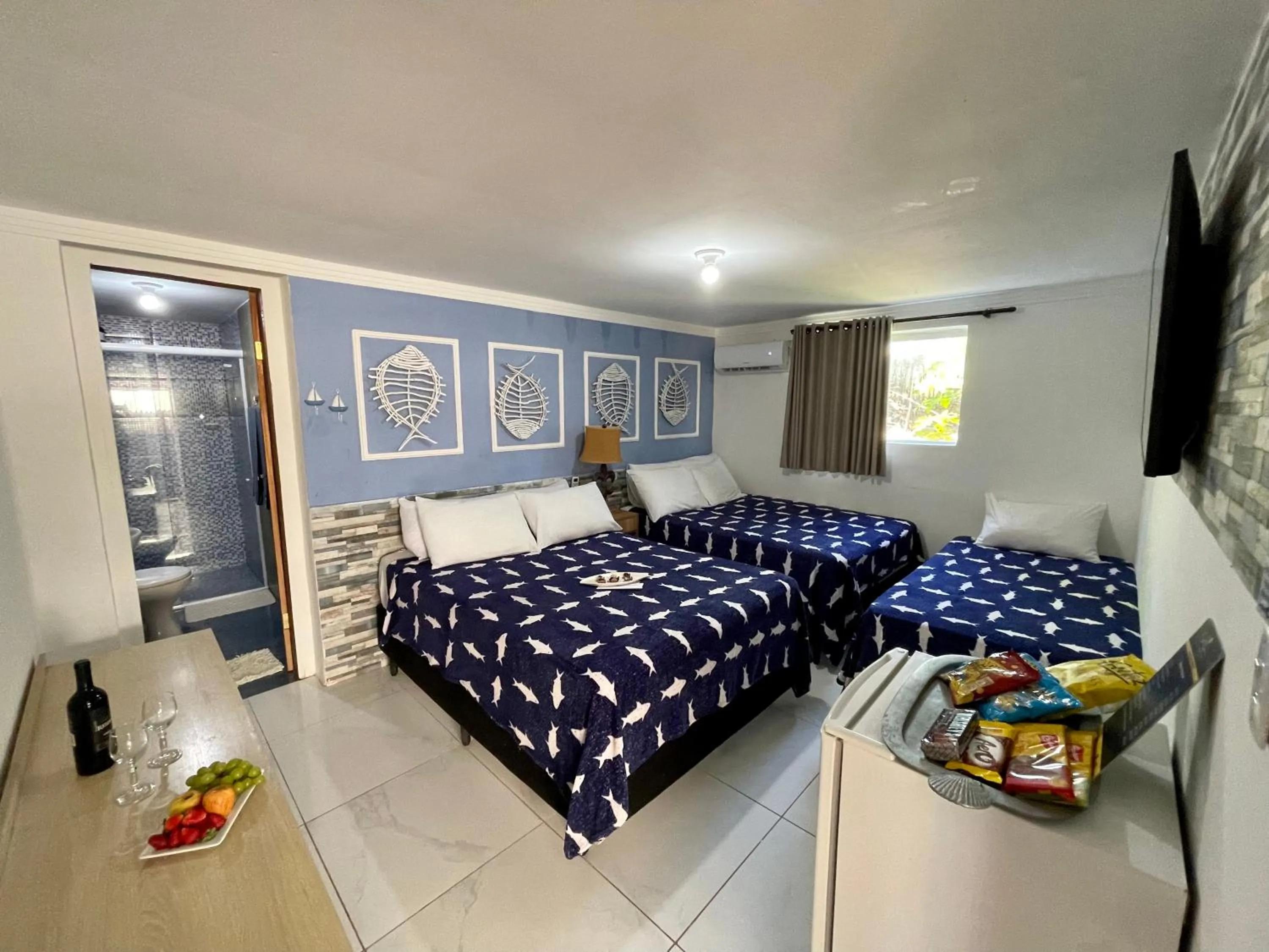 Bed in Pousada Beach House Coqueirinho