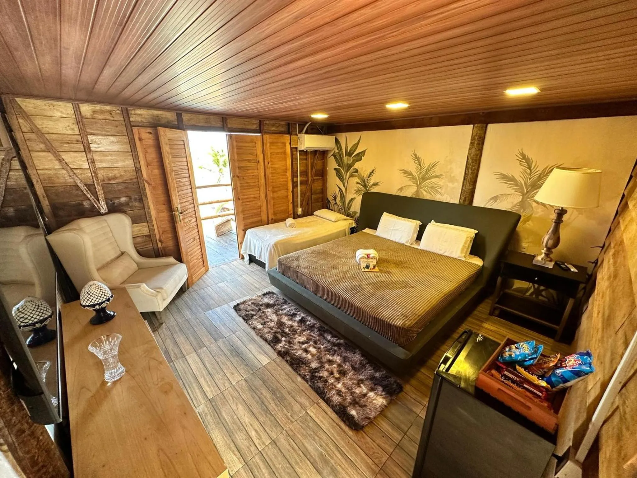 Bed in Pousada Beach House Coqueirinho