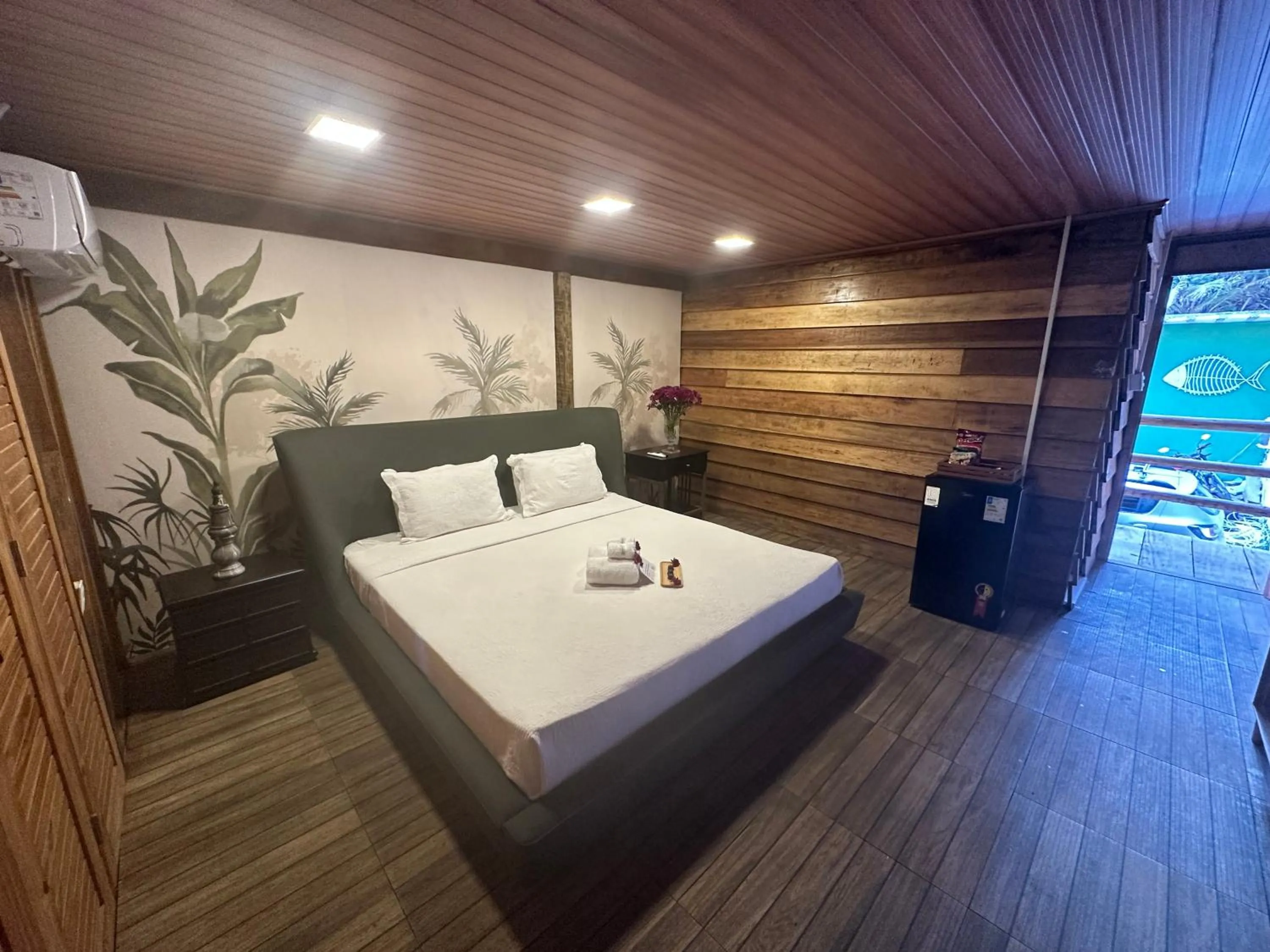 Bed in Pousada Beach House Coqueirinho