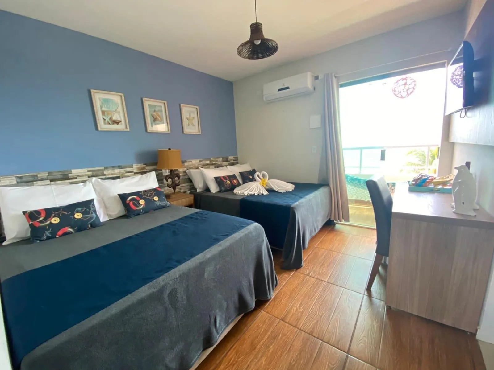 Bed in Pousada Beach House Coqueirinho