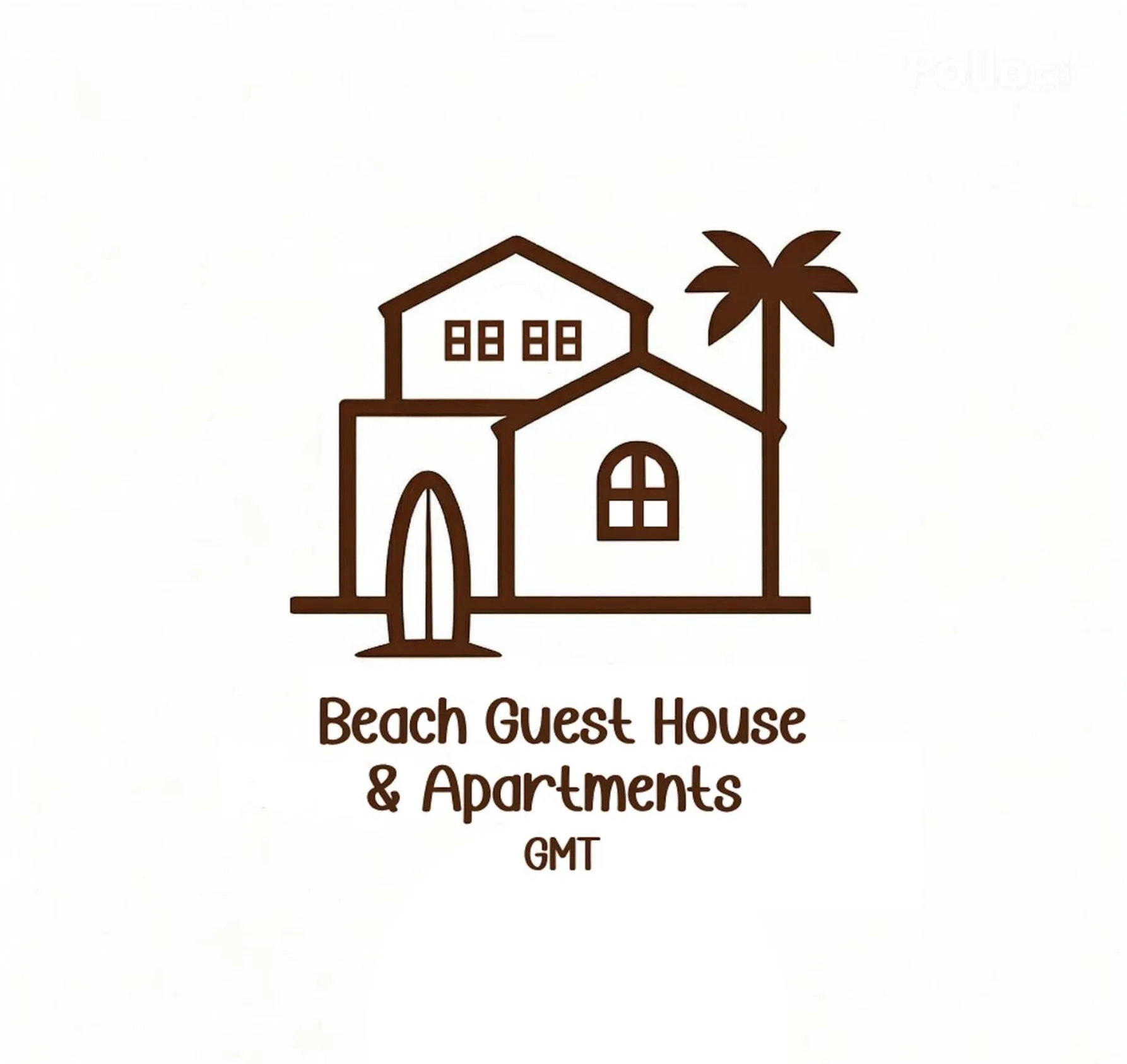 Property logo or sign in Beach Apartments - GMT