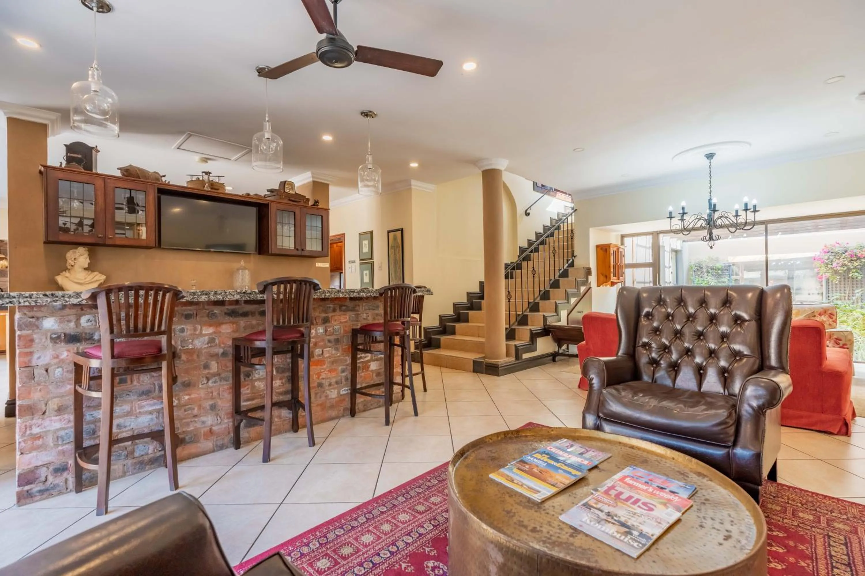 Seating area in The Villa Umhlanga