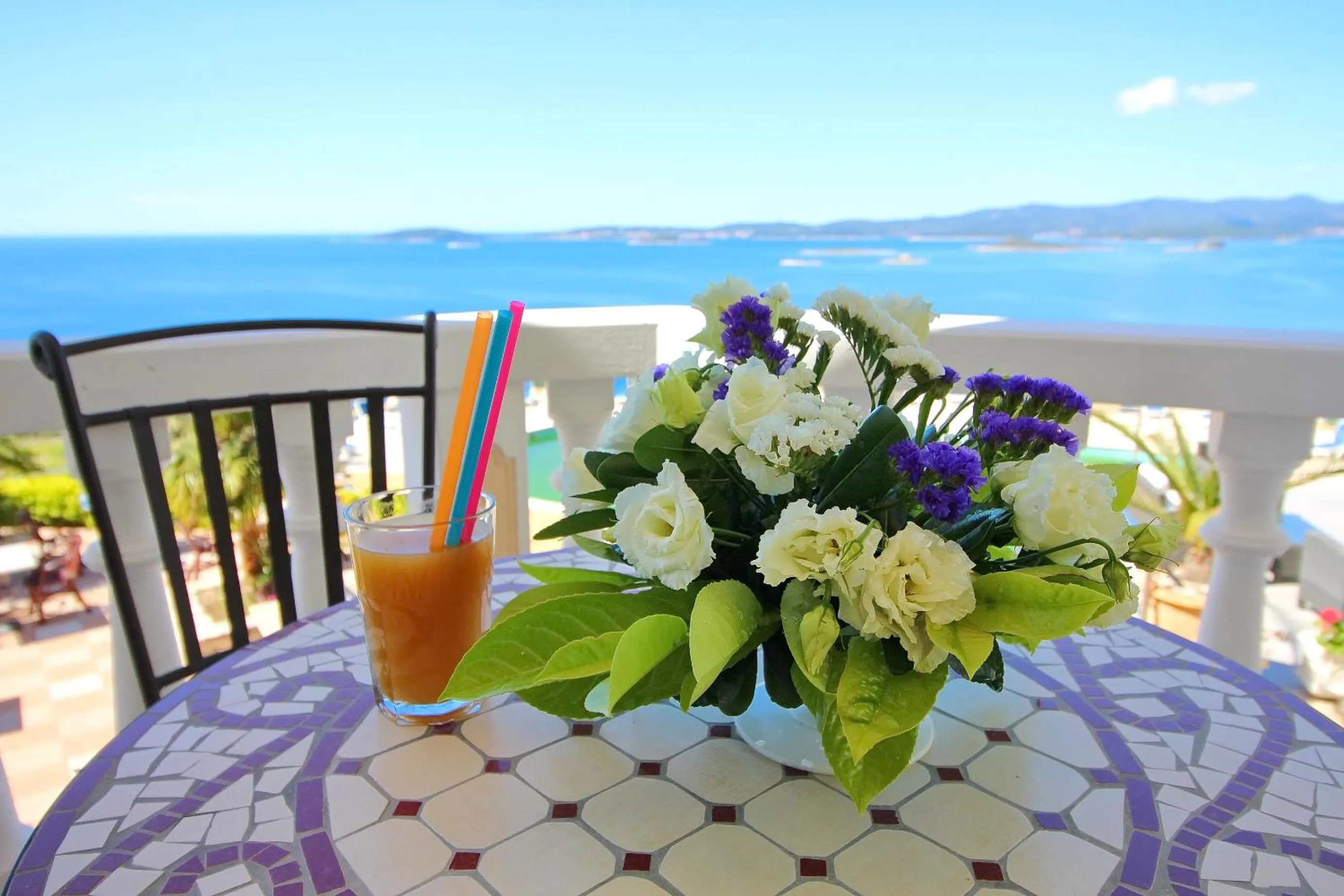 Sea view in Hotel Pansion Villa Antonio