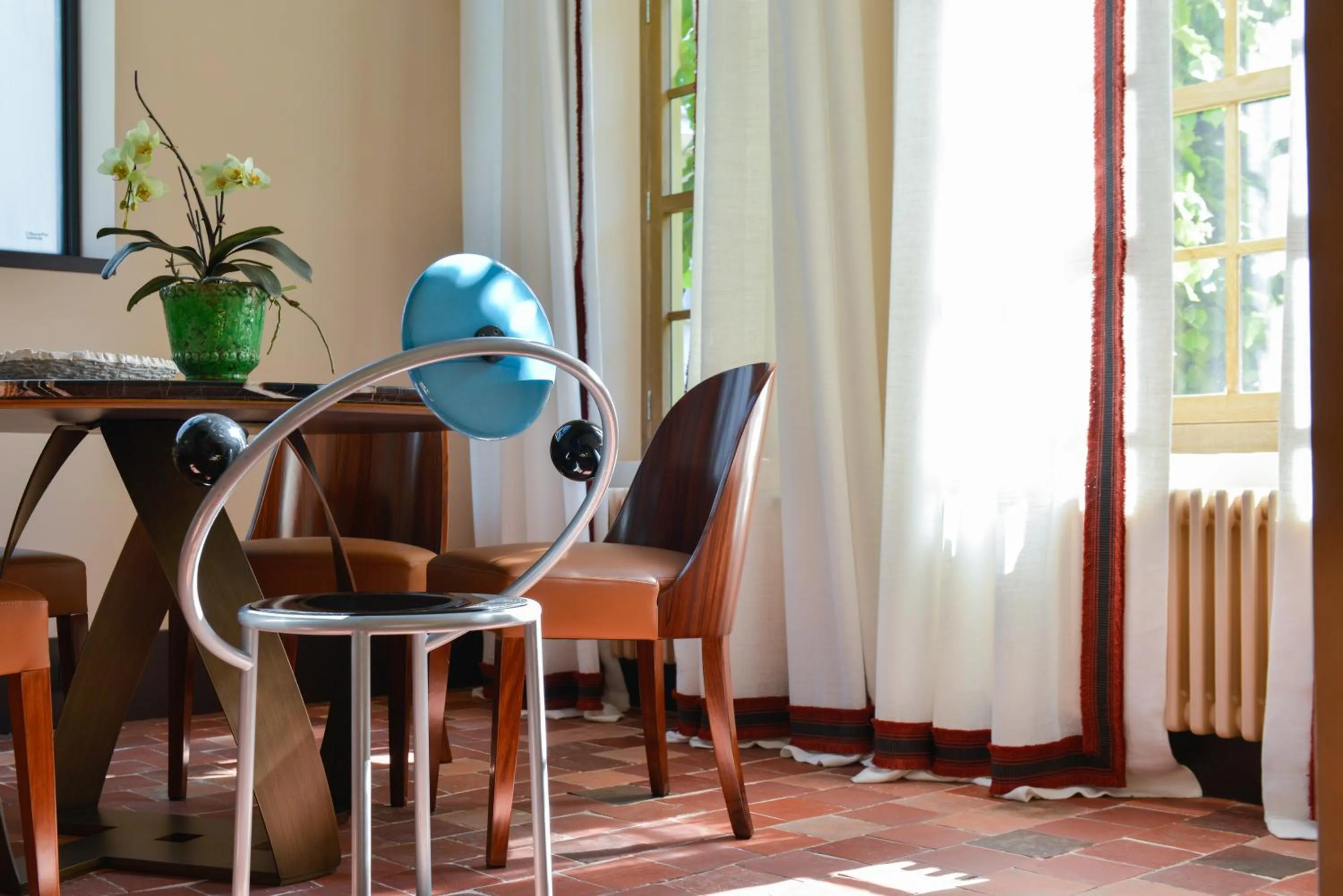 Dining area in B&B The Verhaegen