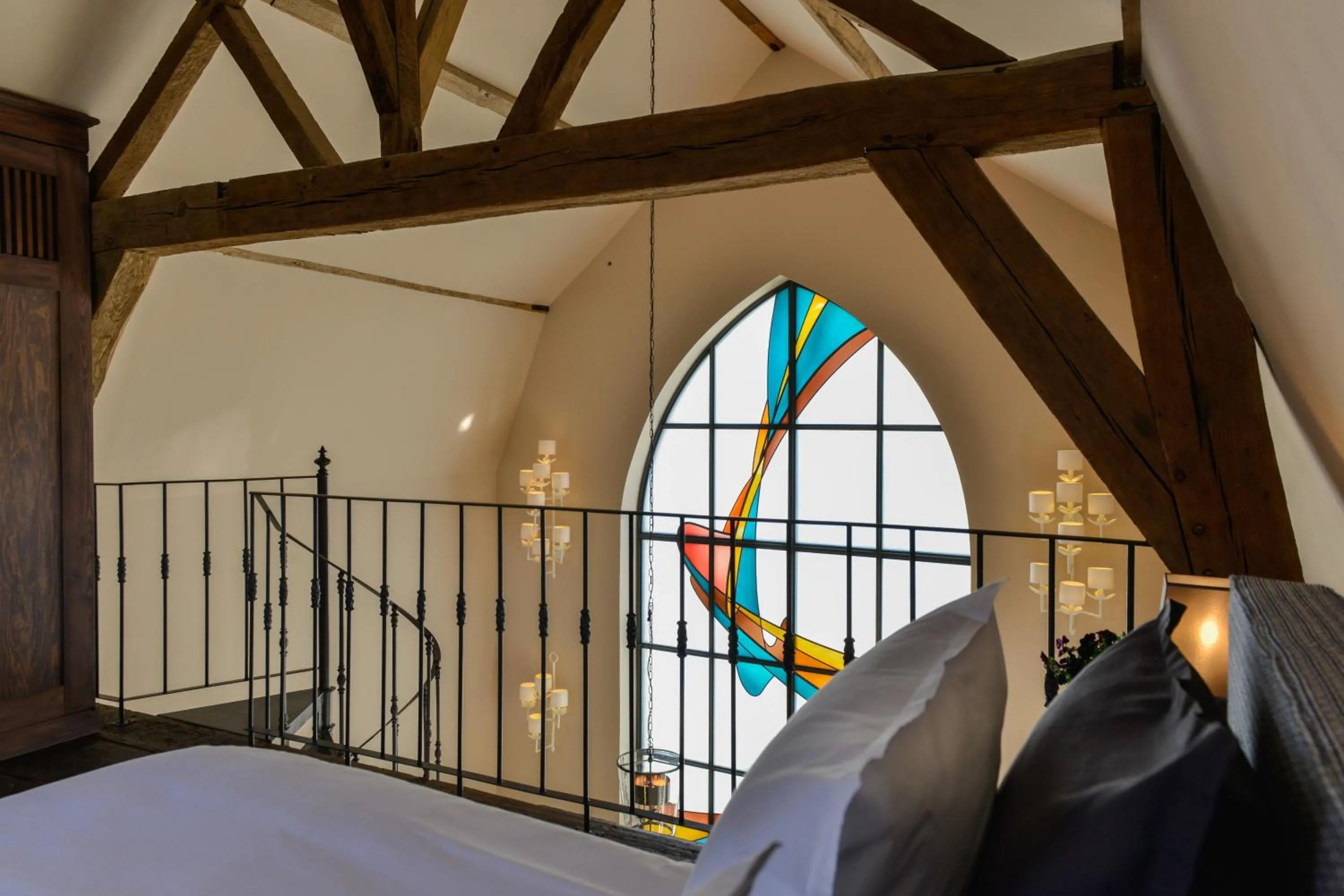 Bedroom, Bed in B&B The Verhaegen