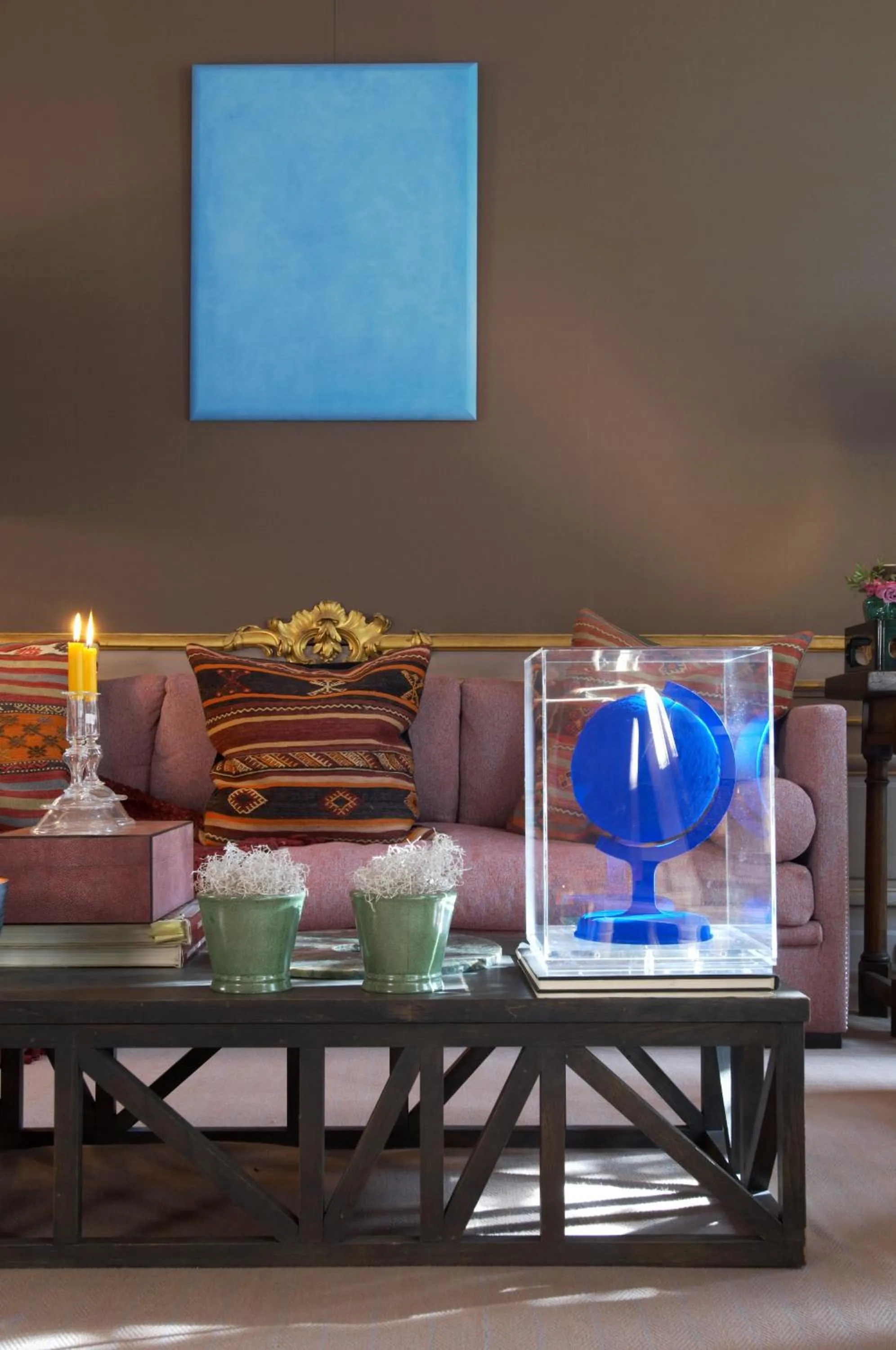 Decorative detail in B&B The Verhaegen